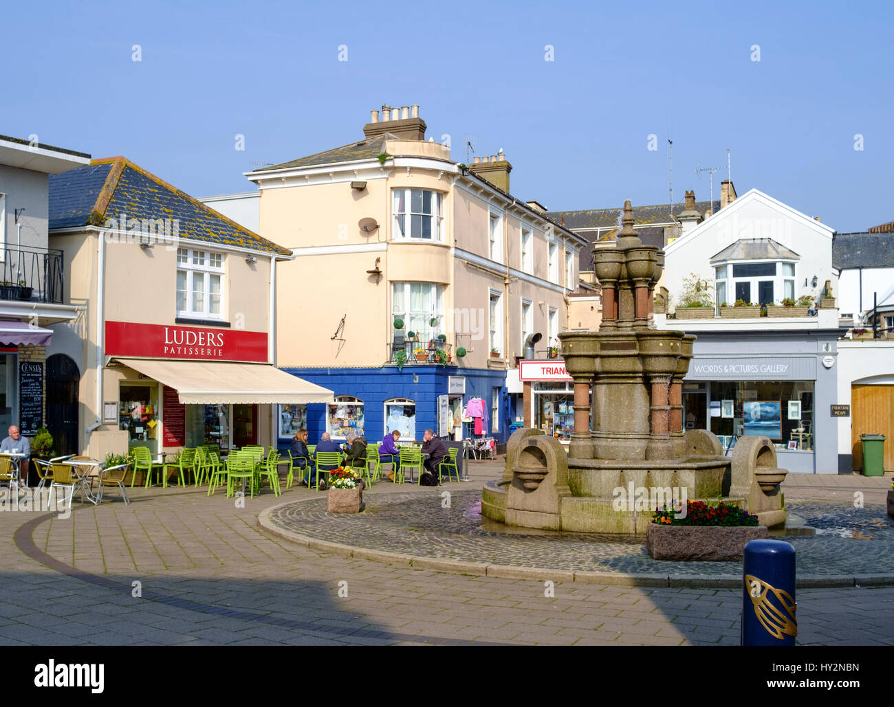 Teignmouth a seaside town in Devon England UK Stock Photo Alamy