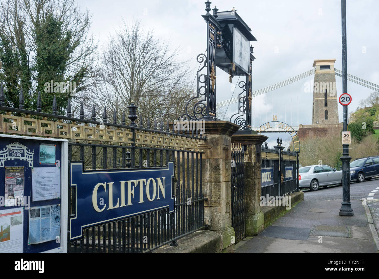 Around Clifton an affluent suburb of Bristol England UK Stock Photo Alamy