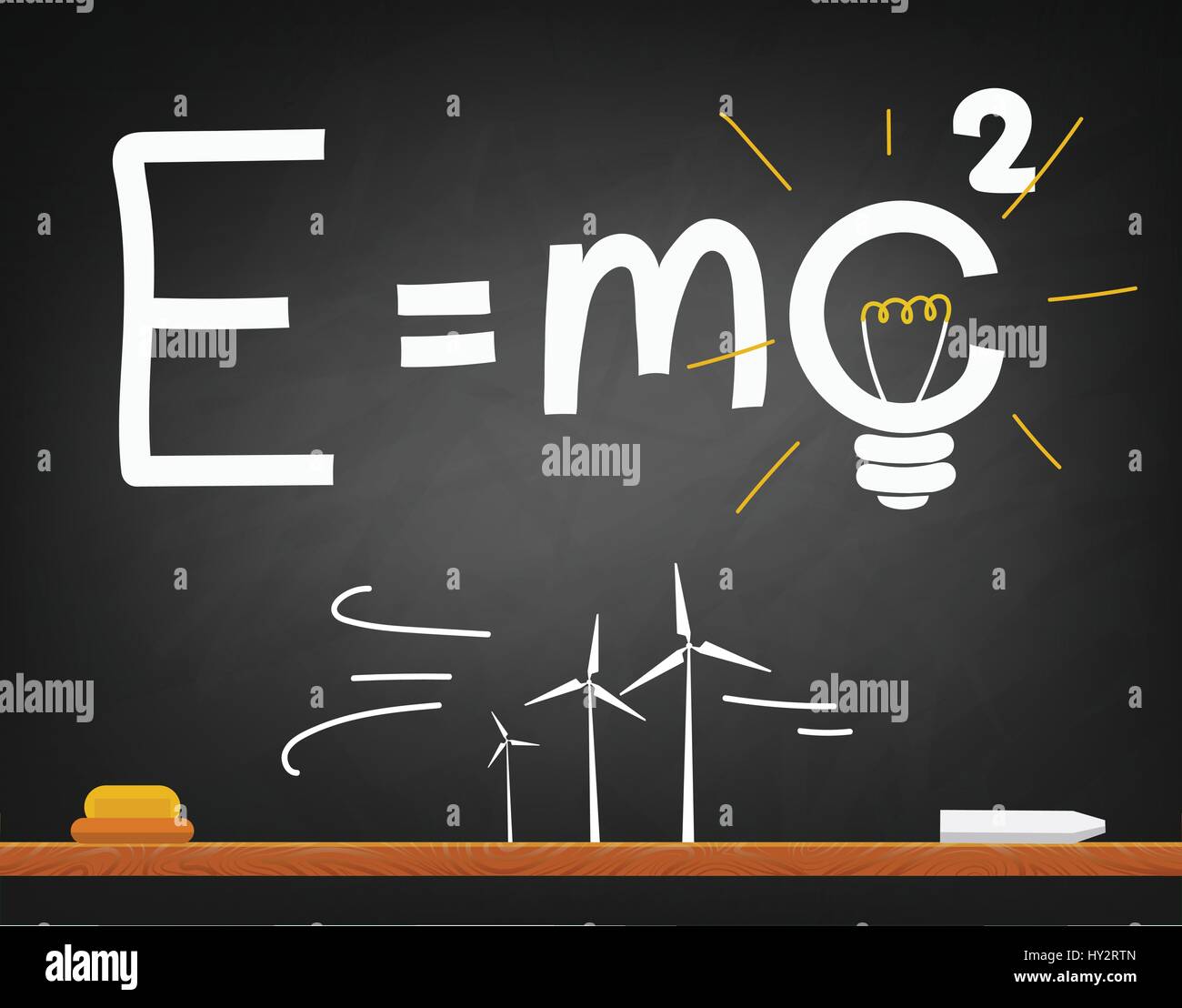 Energy equation Stock Vector Images Alamy