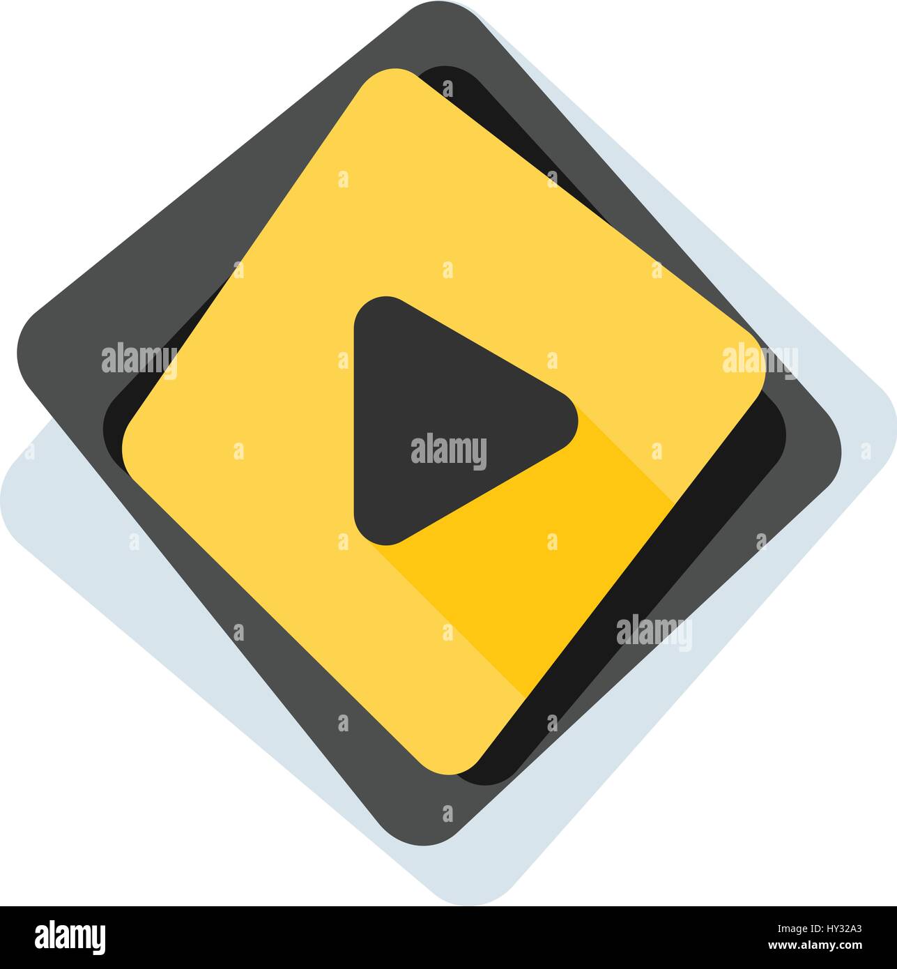 Play Button illustration Stock Vector Image & Art - Alamy