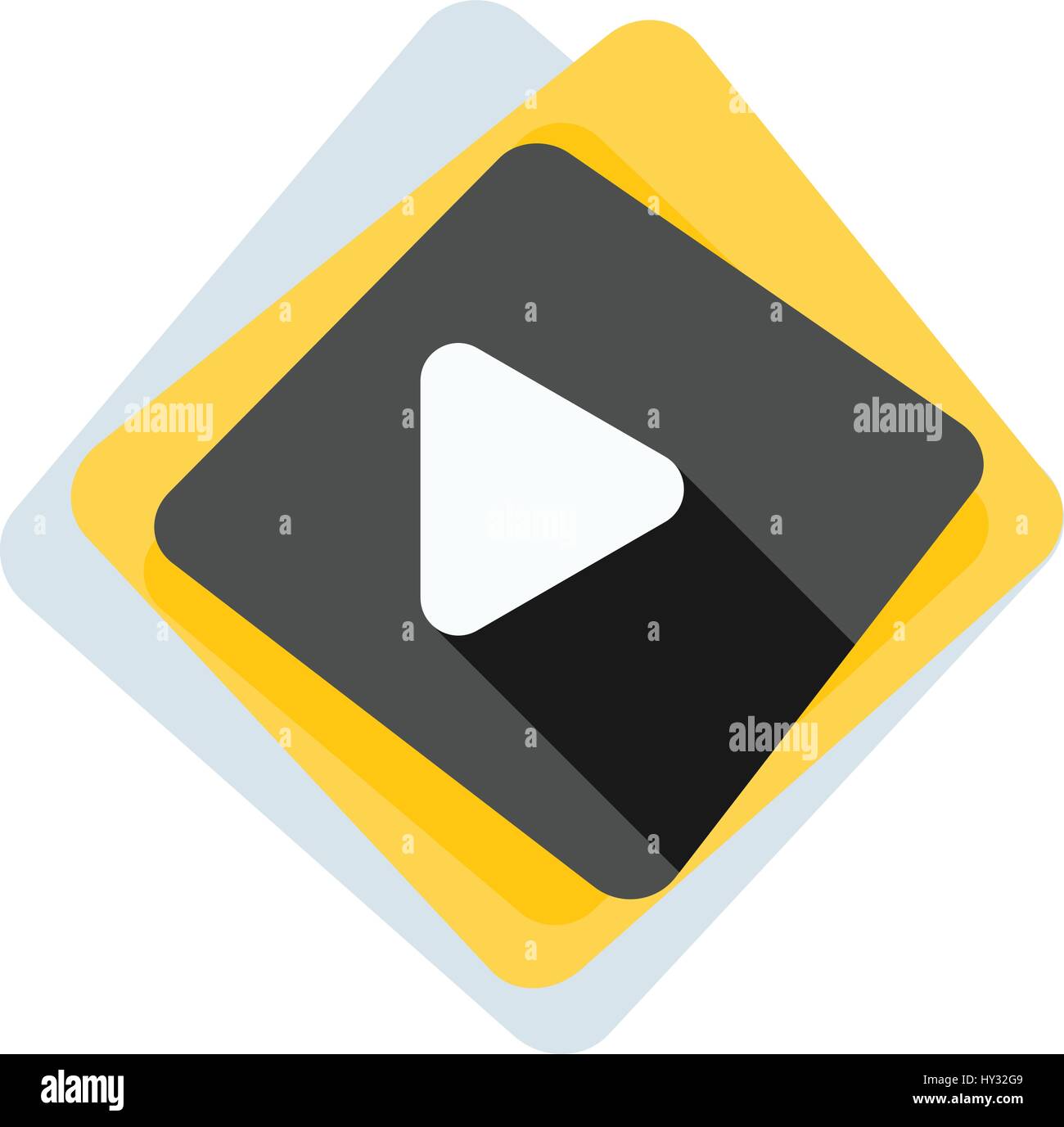 Play Button illustration Stock Vector Image & Art - Alamy