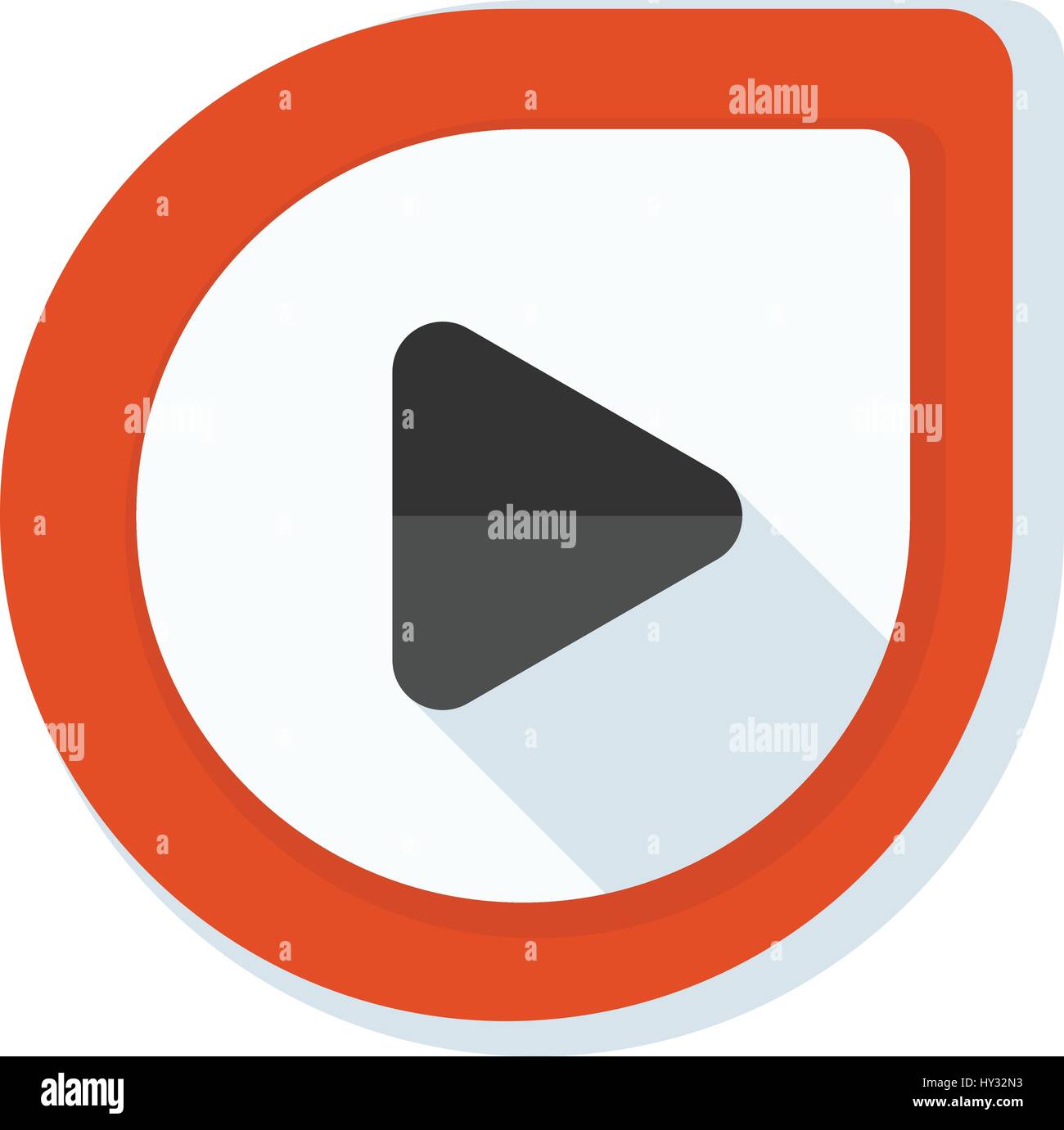 Play Button illustration Stock Vector Image & Art - Alamy
