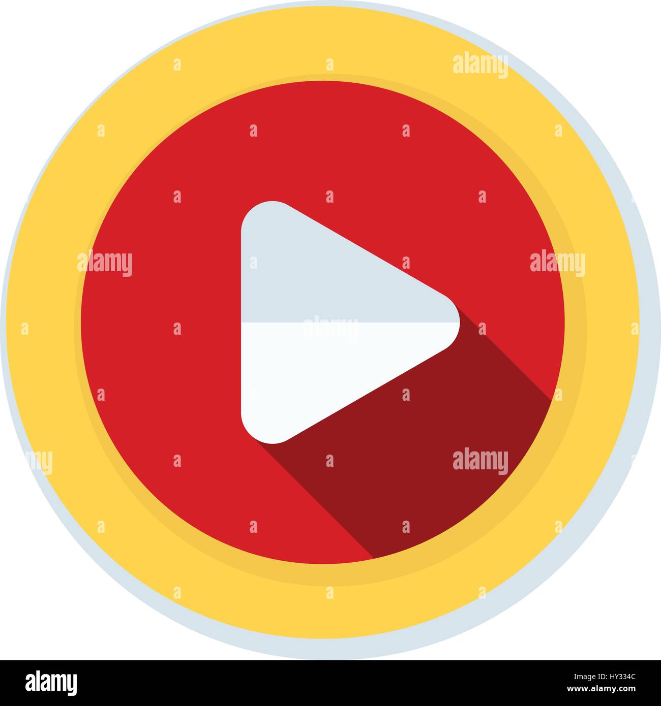 Play Button illustration Stock Vector Image & Art - Alamy