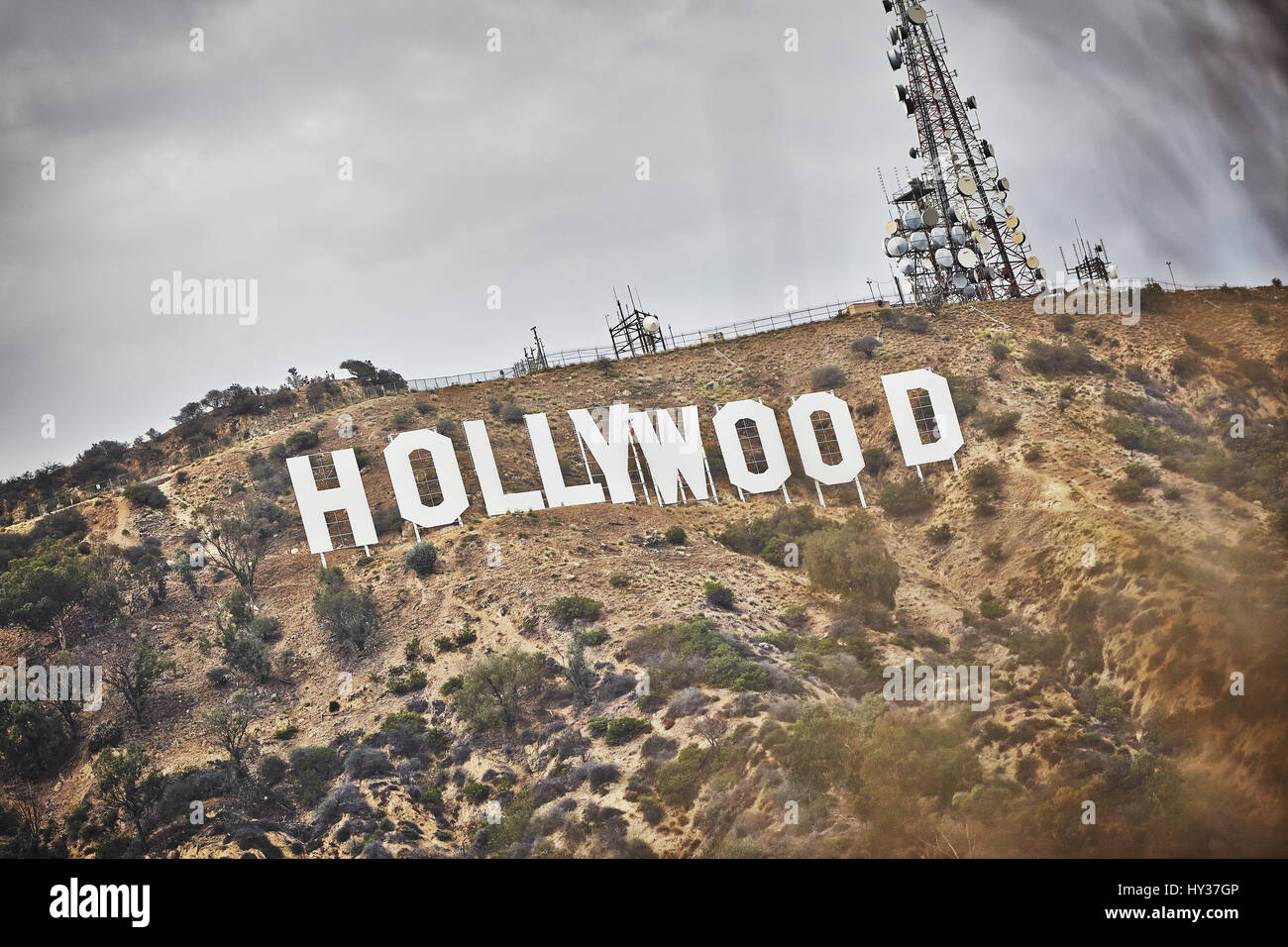 Los Angeles Sinal de Hollywood — Fotografia de Stock Editorial