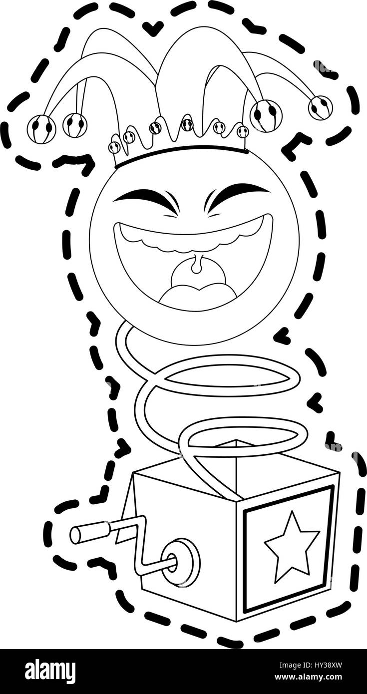 Jack in box icon image hi-res stock photography and images - Alamy