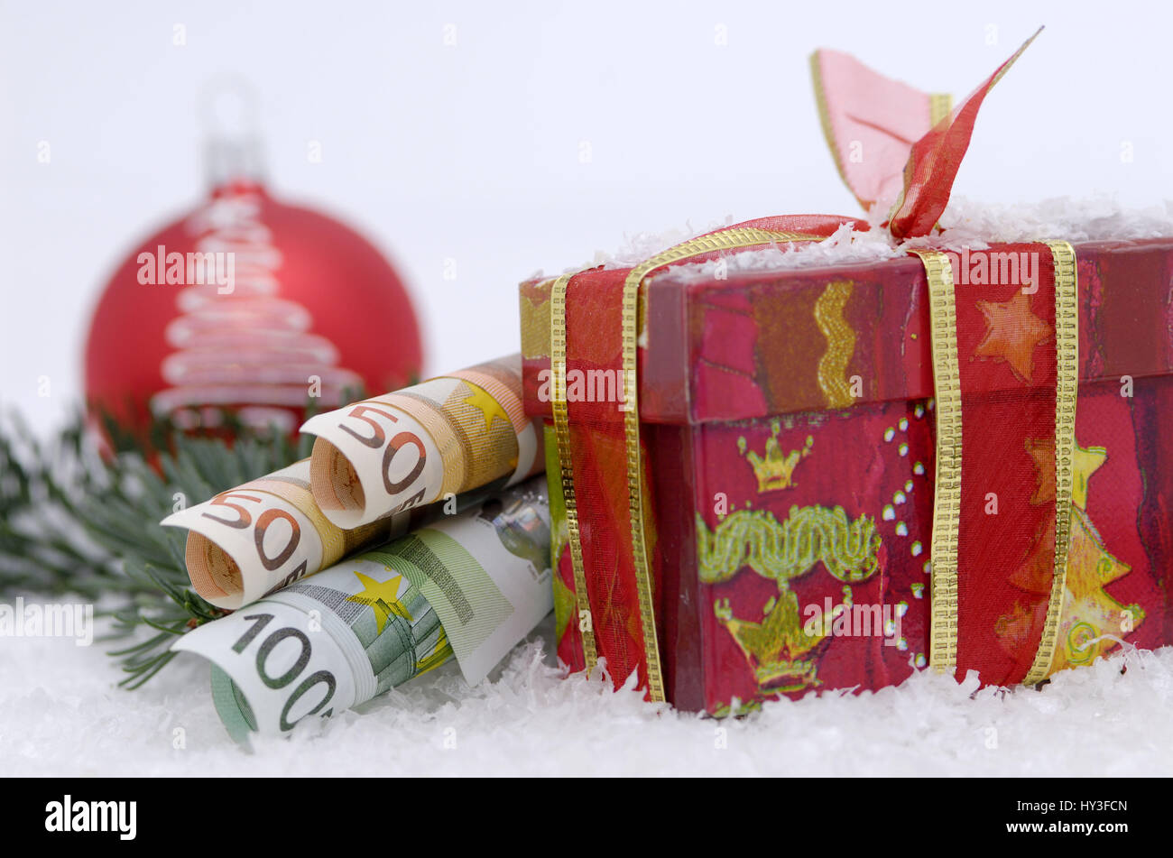 Christmas allowance, wage, salary, Christmas, Christmas, Advent, , Weihnachtsgeld, Lohn, Gehalt, Weihnachten, Weihnacht Stock Photo
