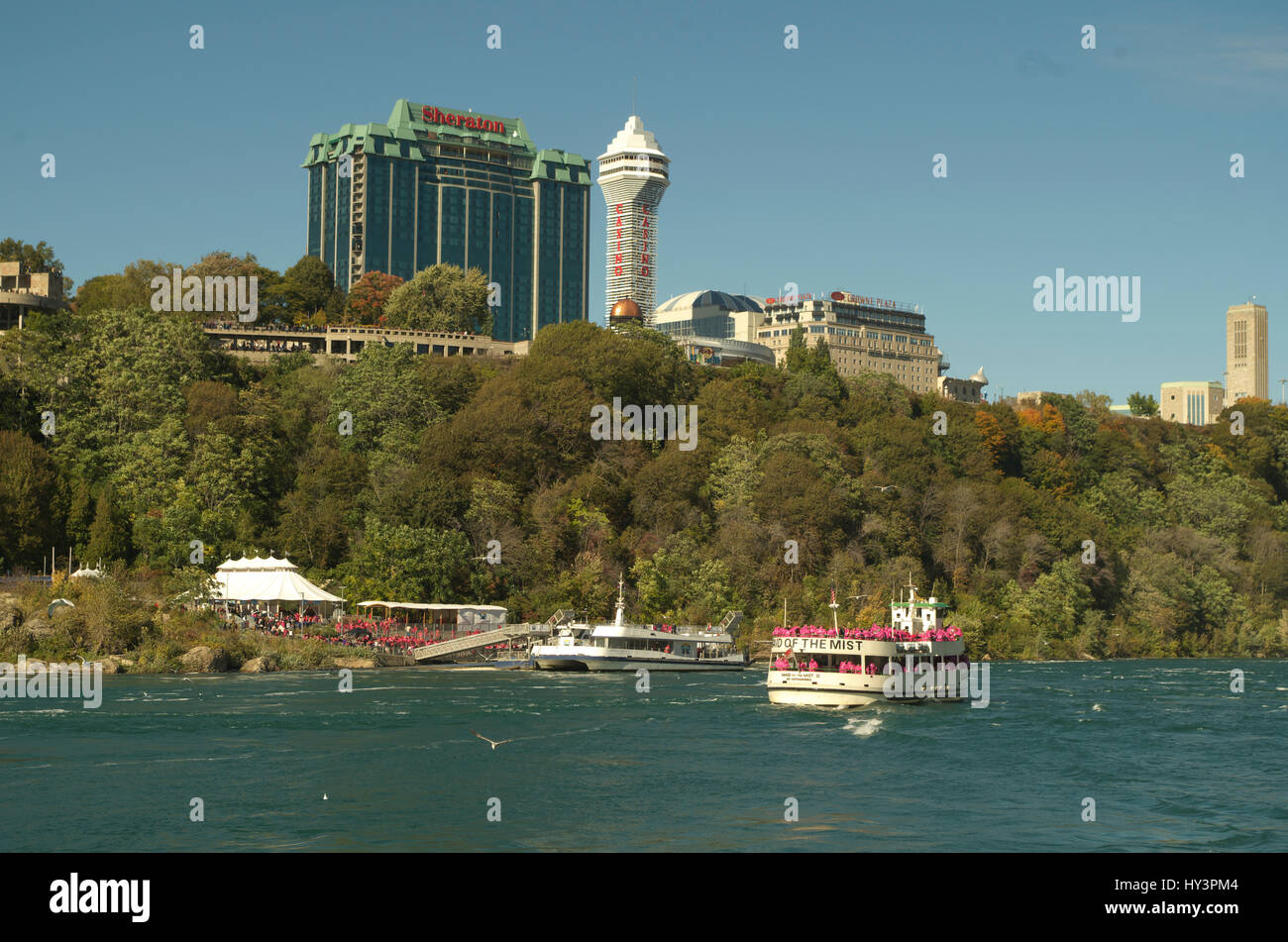 Niagara Falls tourism Stock Photo