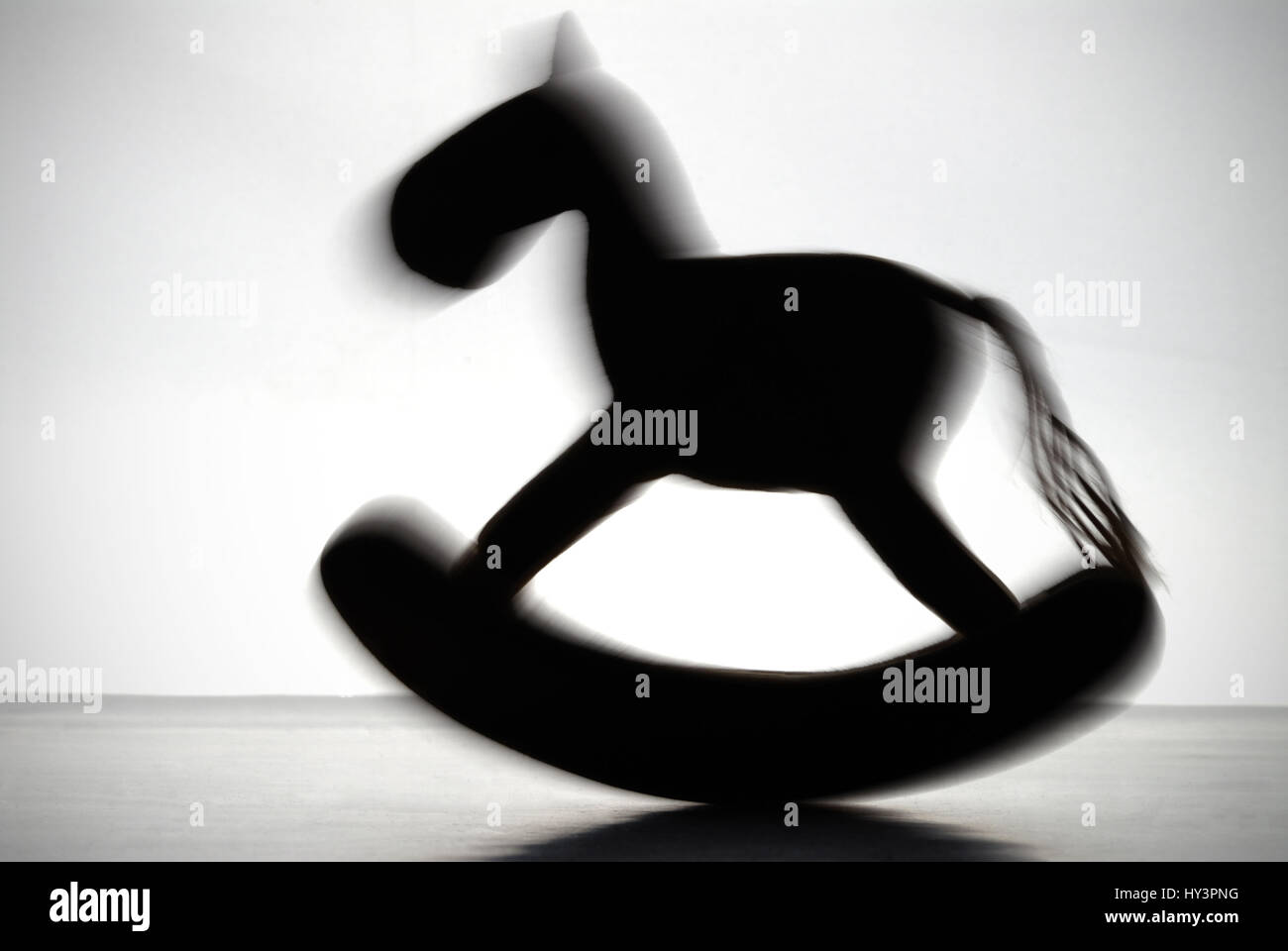 Rocking horse, Schaukelpferd Stock Photo