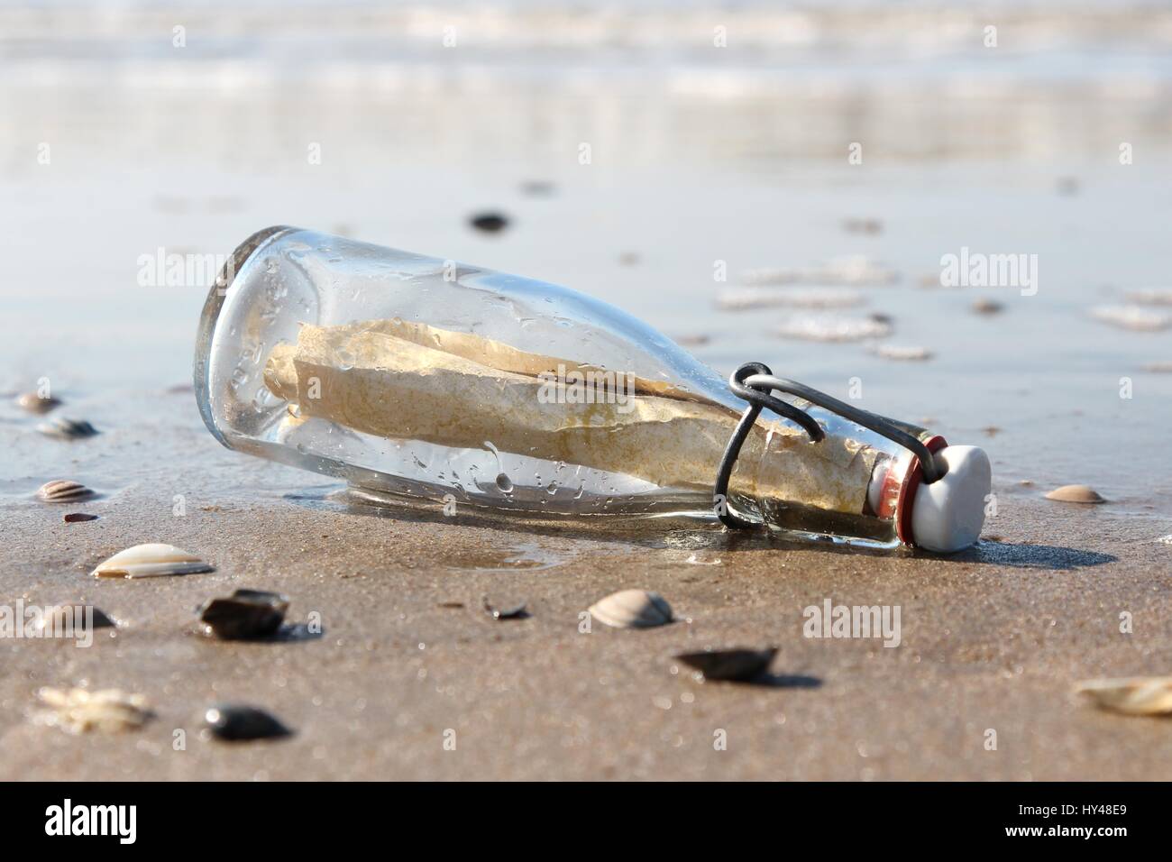 https://c8.alamy.com/comp/HY48E9/message-in-a-bottle-stranded-on-the-beach-HY48E9.jpg