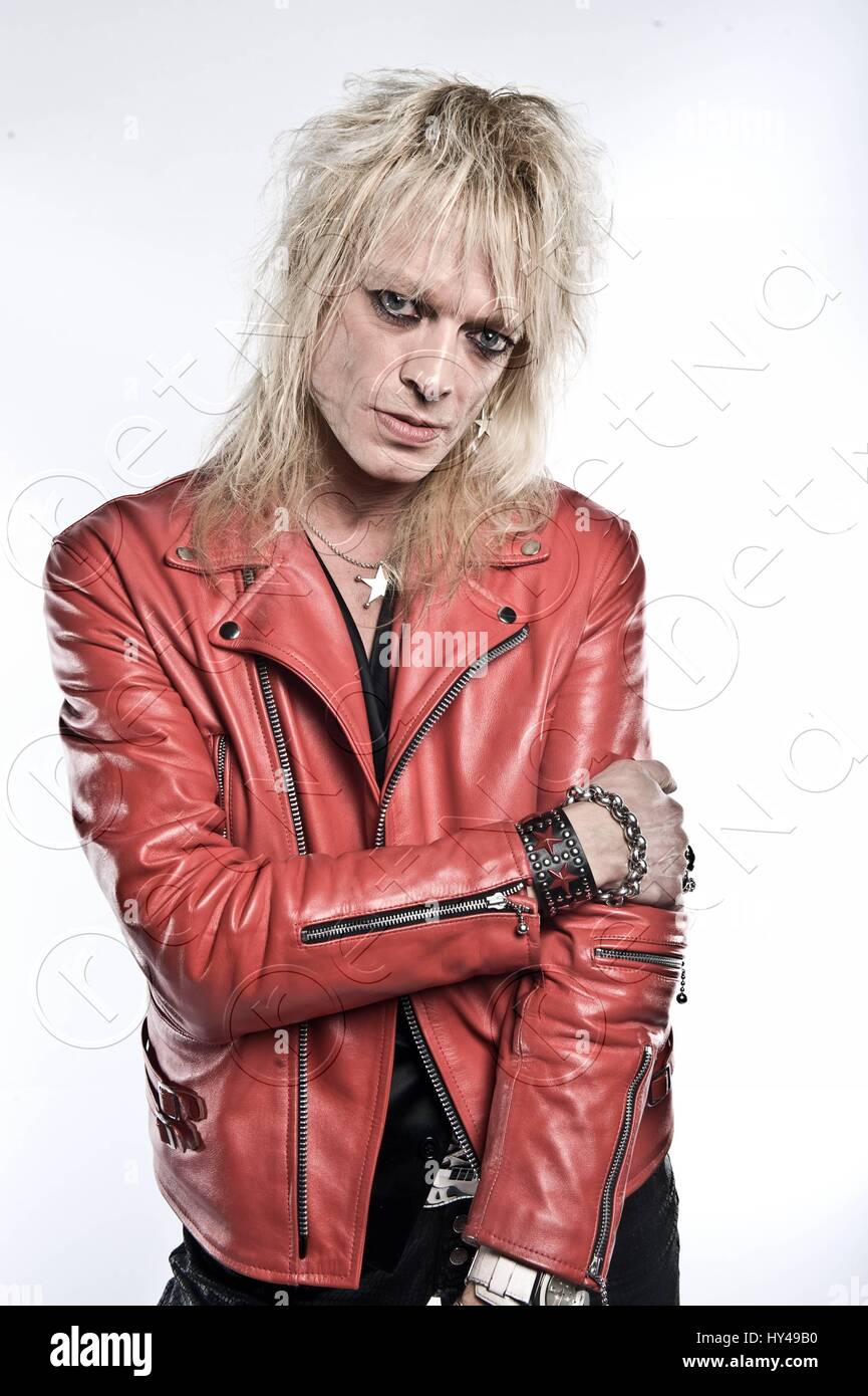 Michael Monroe, legendary lead singer of Hanoi Rocks, photographed in Hollywood, CA on January 25, 2010. Credit: Kevin Estrada / MediaPunch*** HIGHER RATES APPLY:  MUST CALL TO NEGOTIATE ******  NO TABS / SKIN MAGS *** Stock Photo