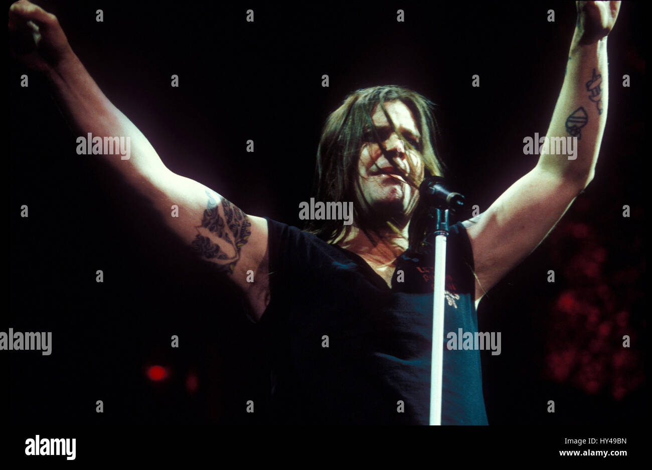 ozzy osbourne first tour