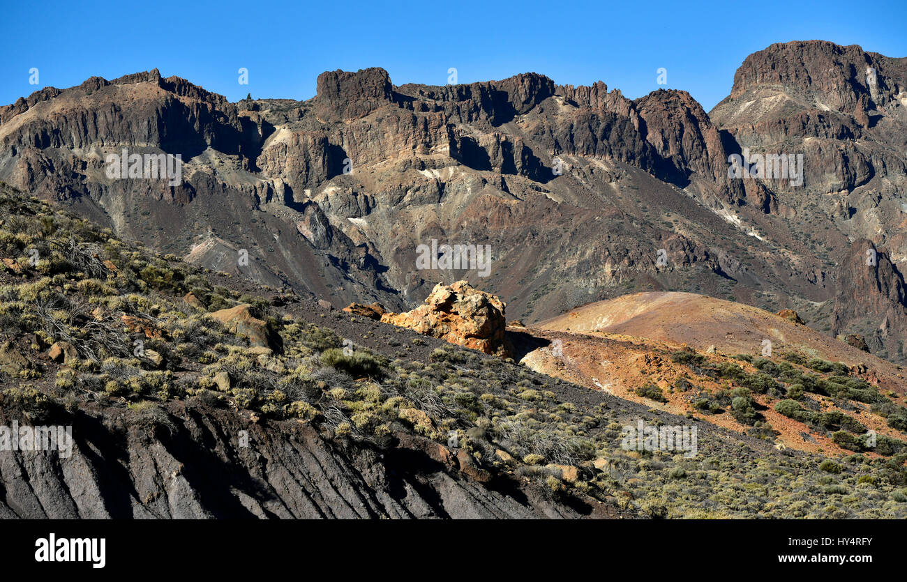 Roc Strato Various rock strata hi-res stock photography and images - Alamy