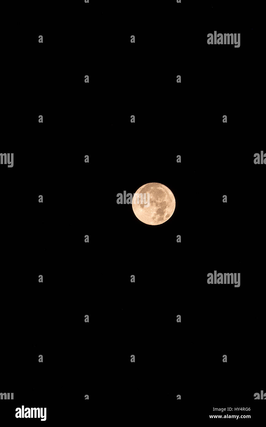 Moon, Full Moon, Night, Sky, Celestial Body, moon, Super full moon, the stars Stock Photo