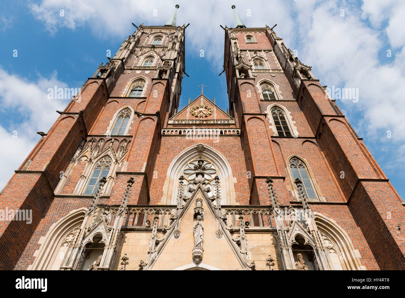 Gothic cathedral of saint johns wroclaw hi-res stock photography and ...