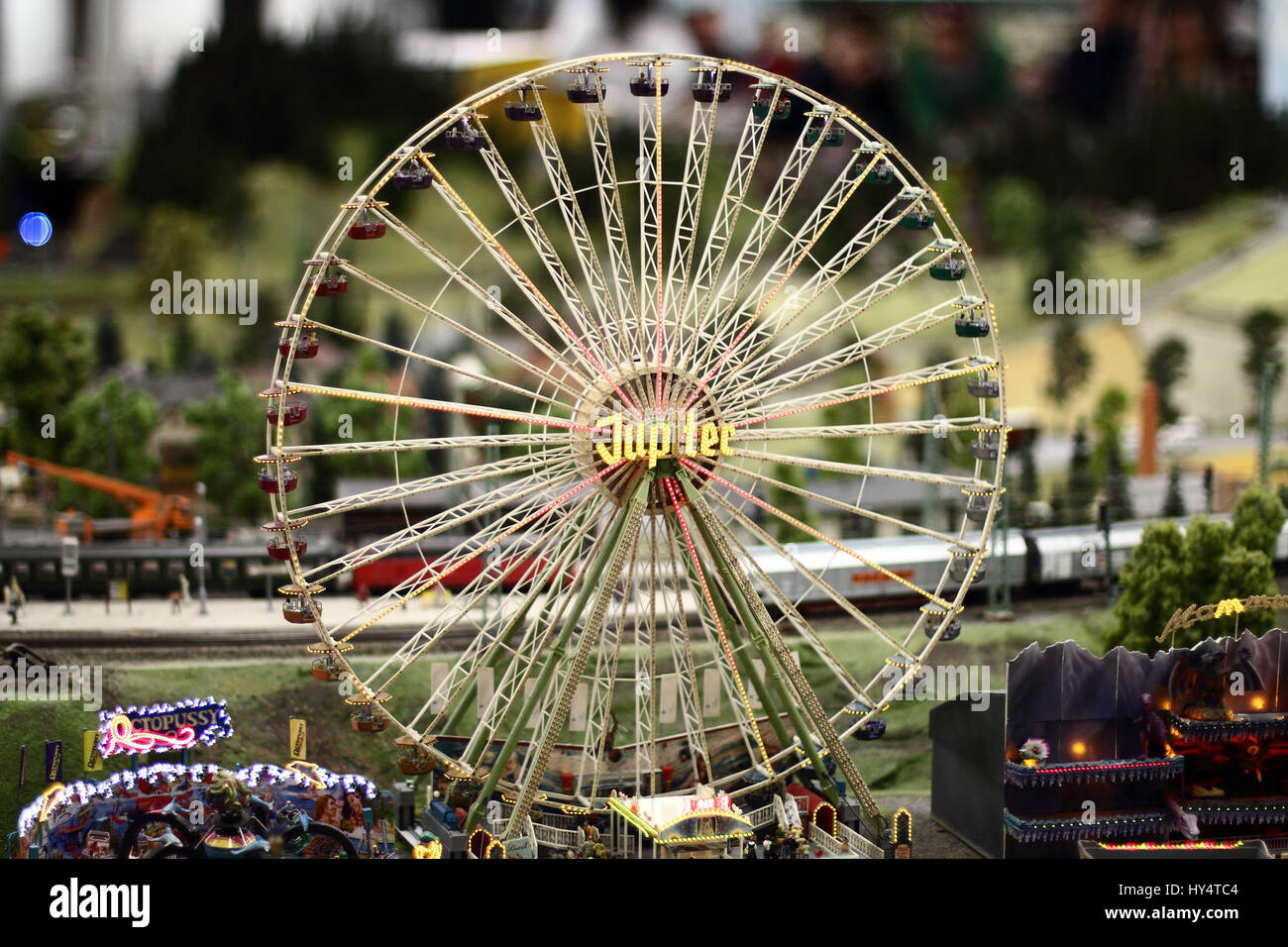 big wheel in Miniature Stock Photo Alamy