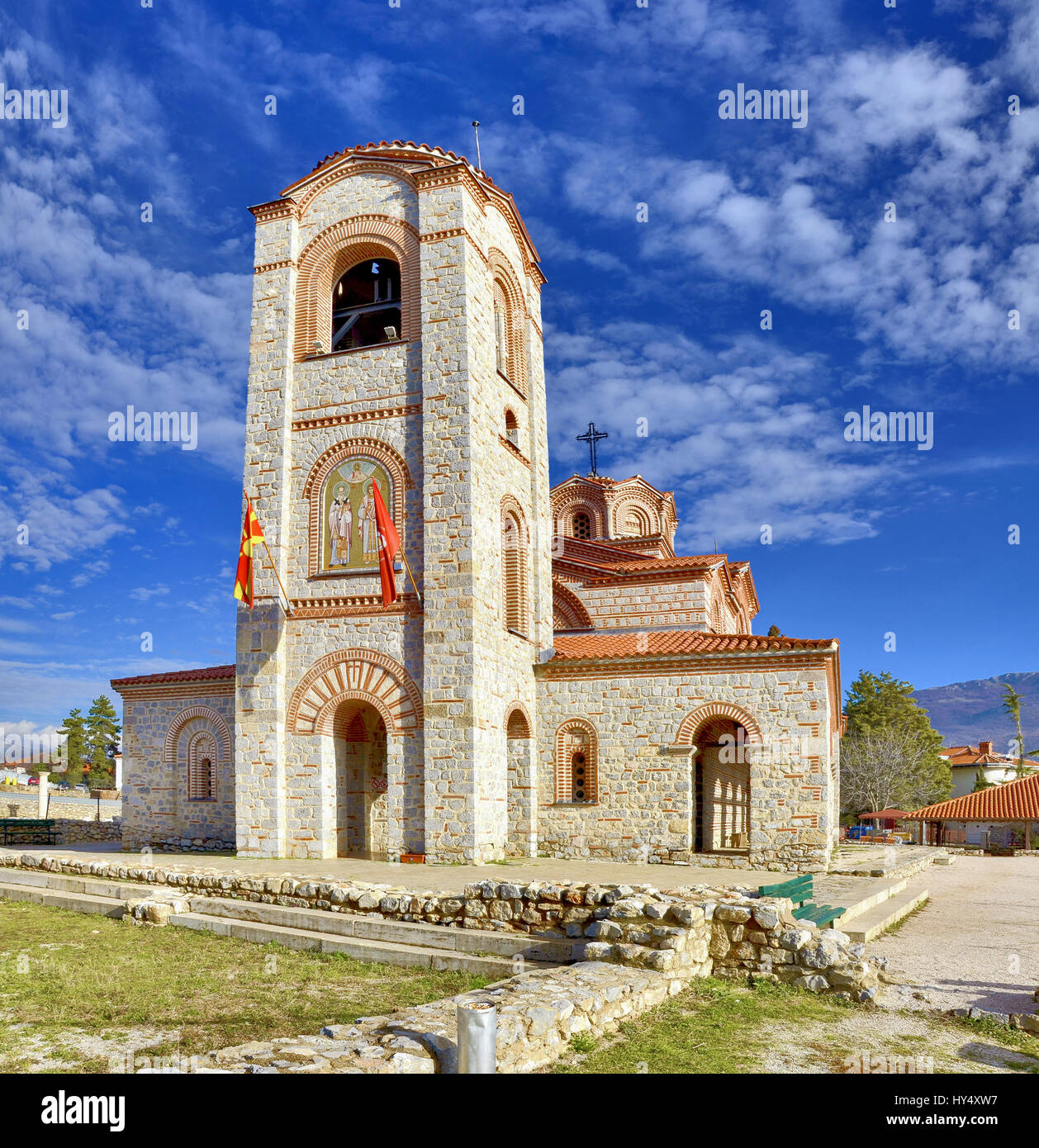 Plaosnik, Ohrid, Macedonia Stock Photo - Alamy