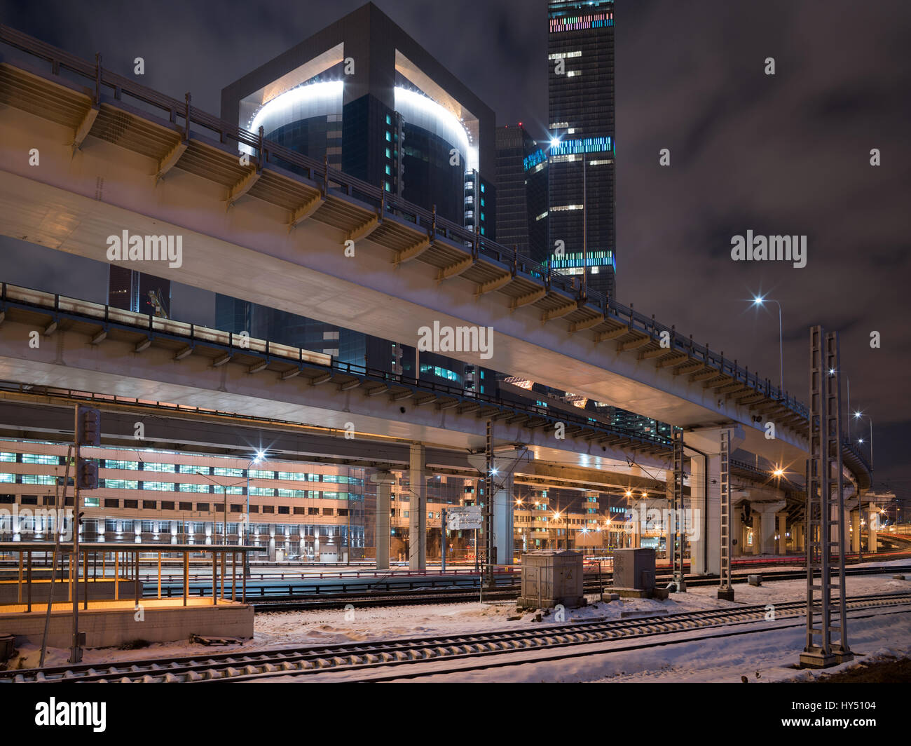Bridged rotary interchange hi-res stock photography and images - Alamy