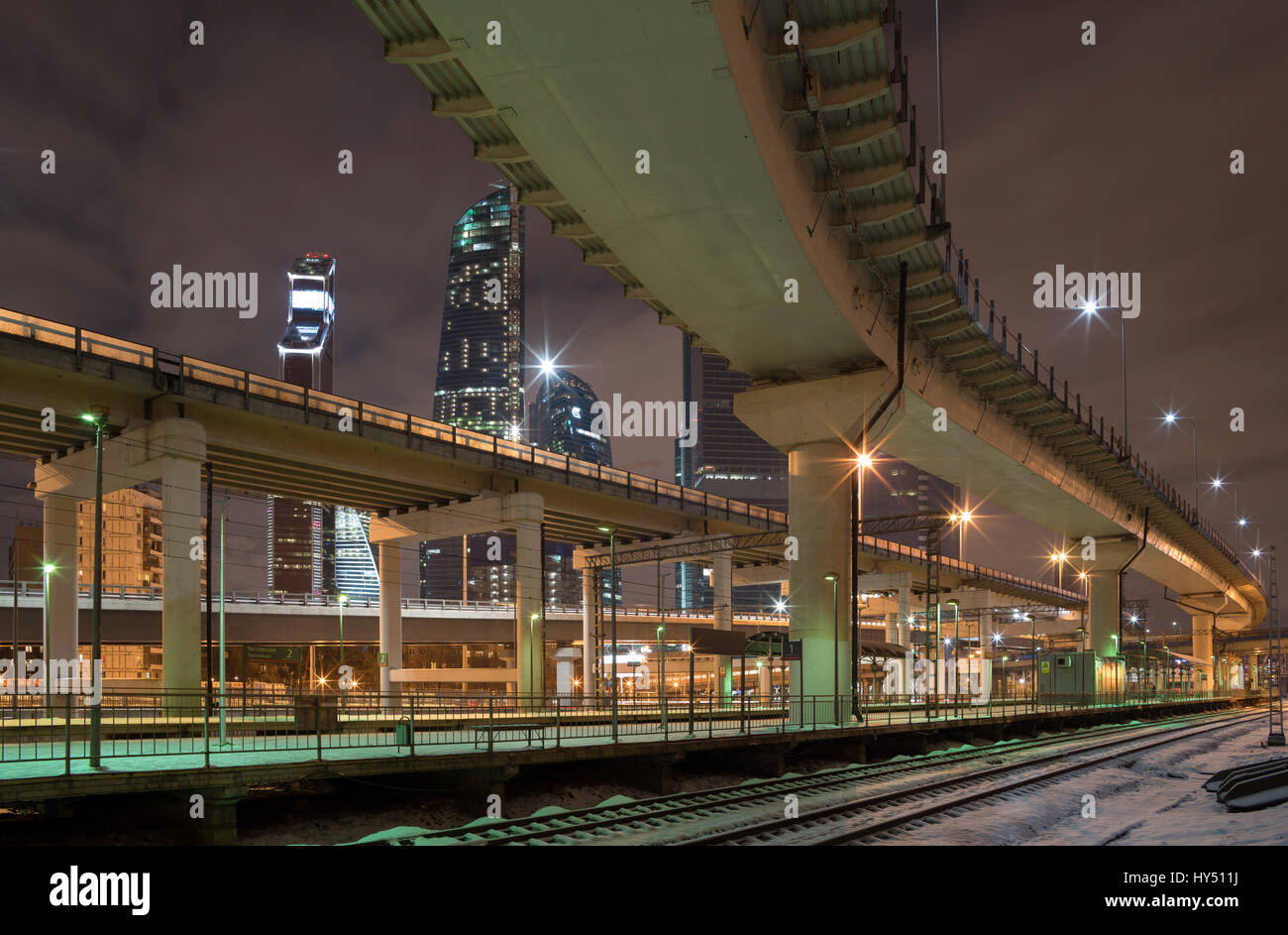 Bridged rotary interchange hi-res stock photography and images - Alamy