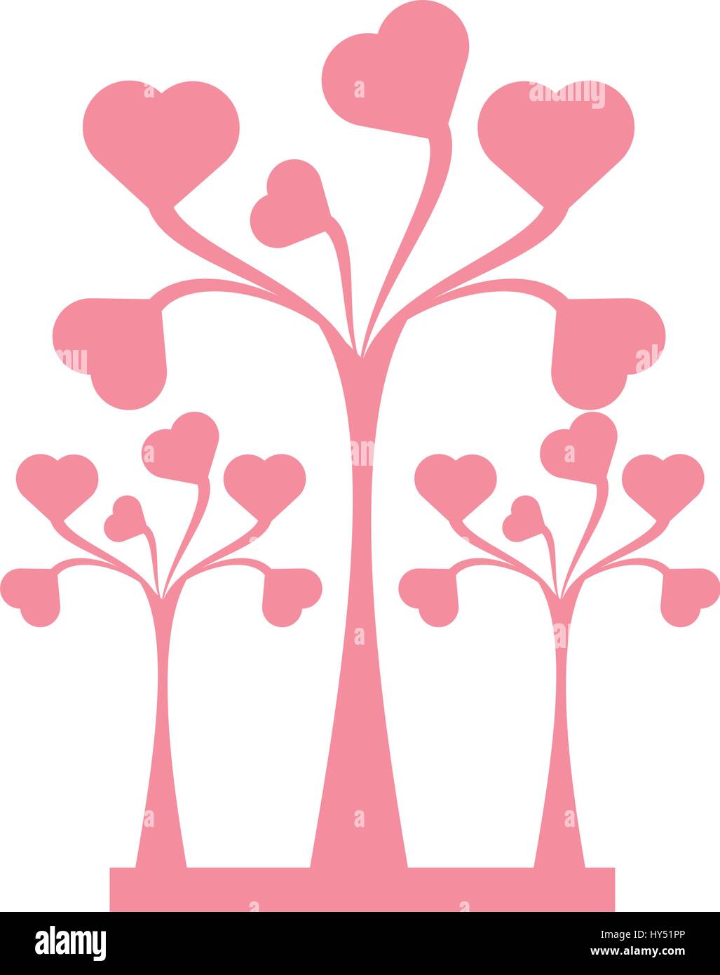 Swirly tree illustration Stock Vector Images - Alamy