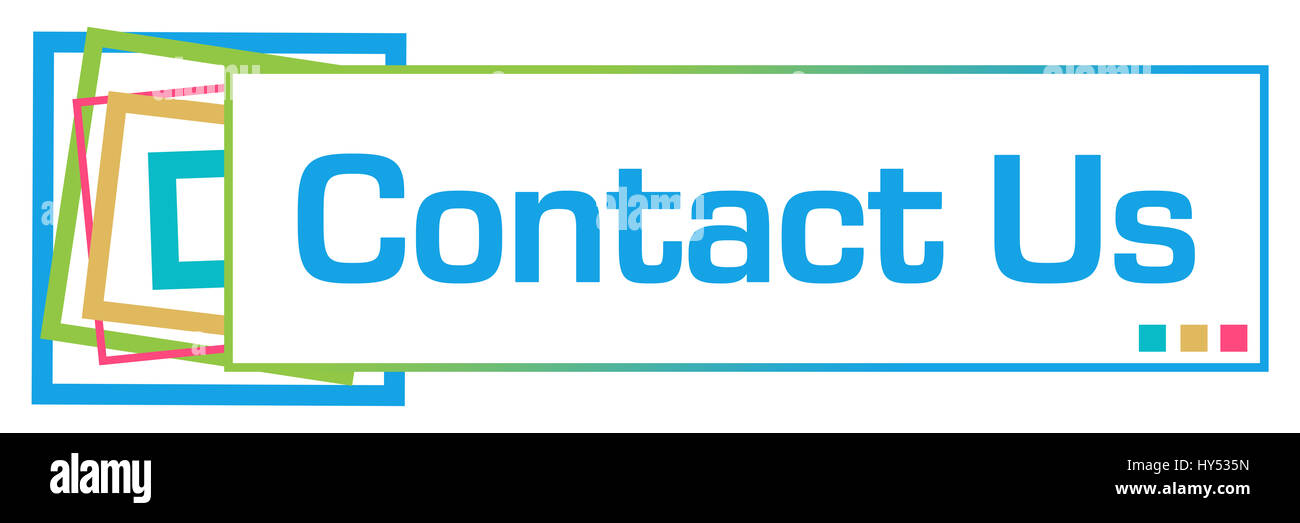 Contact us Cut Out Stock Images & Pictures - Alamy