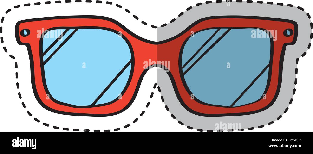 eye glasses isolated icon vector illustration design Stock Vector Image ...