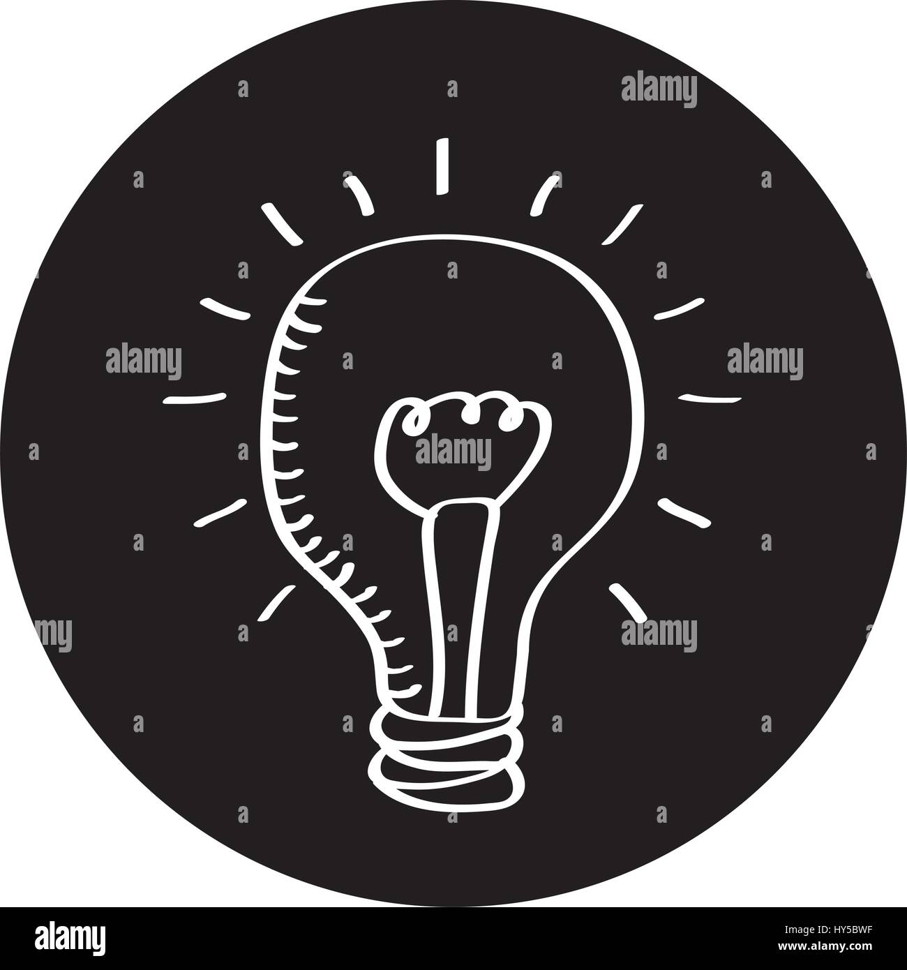 bulb light isolated icon vector illustration design Stock Vector Image ...