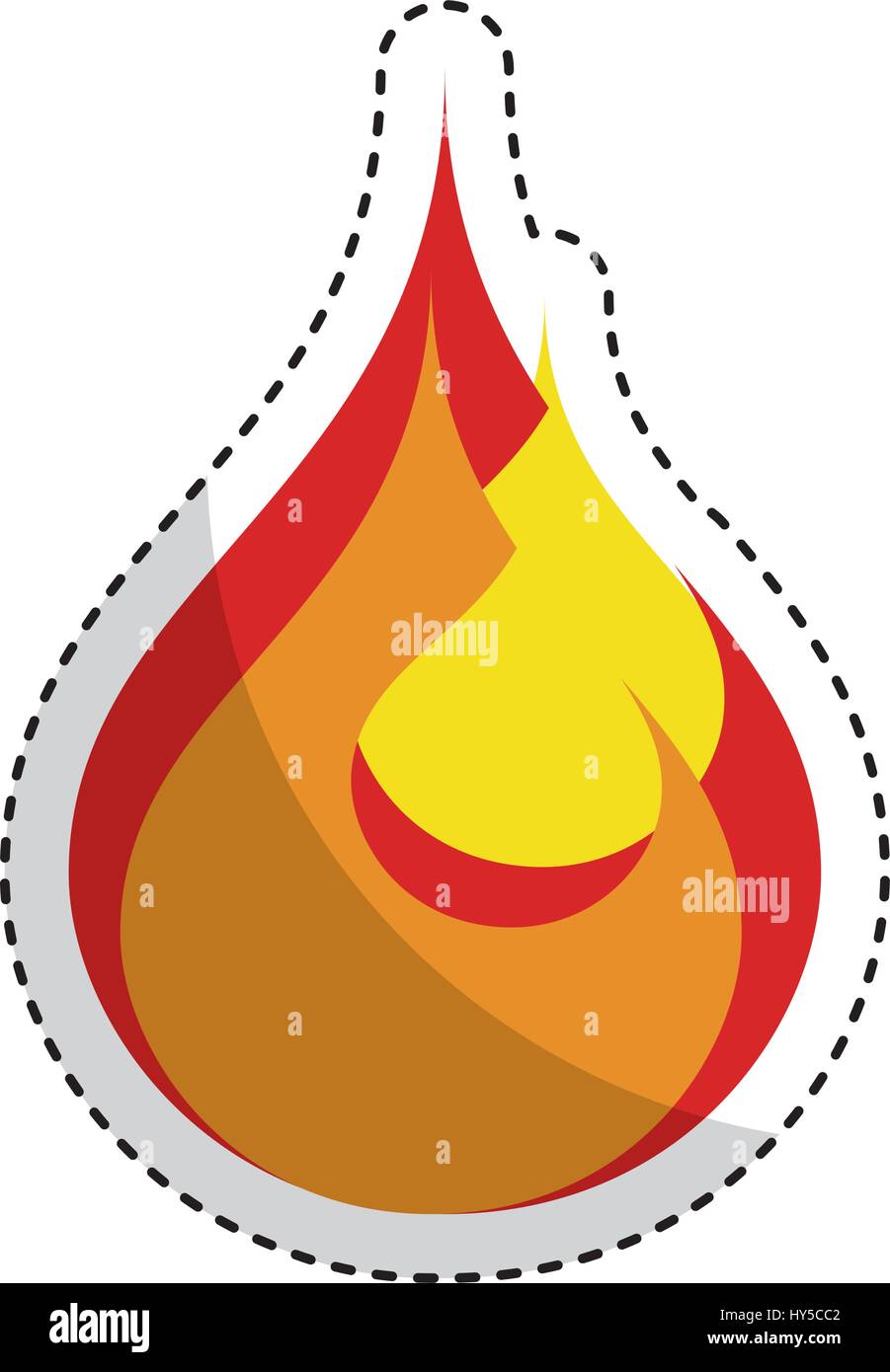 fire flame isolated icon vector illustration design Stock Vector Image ...