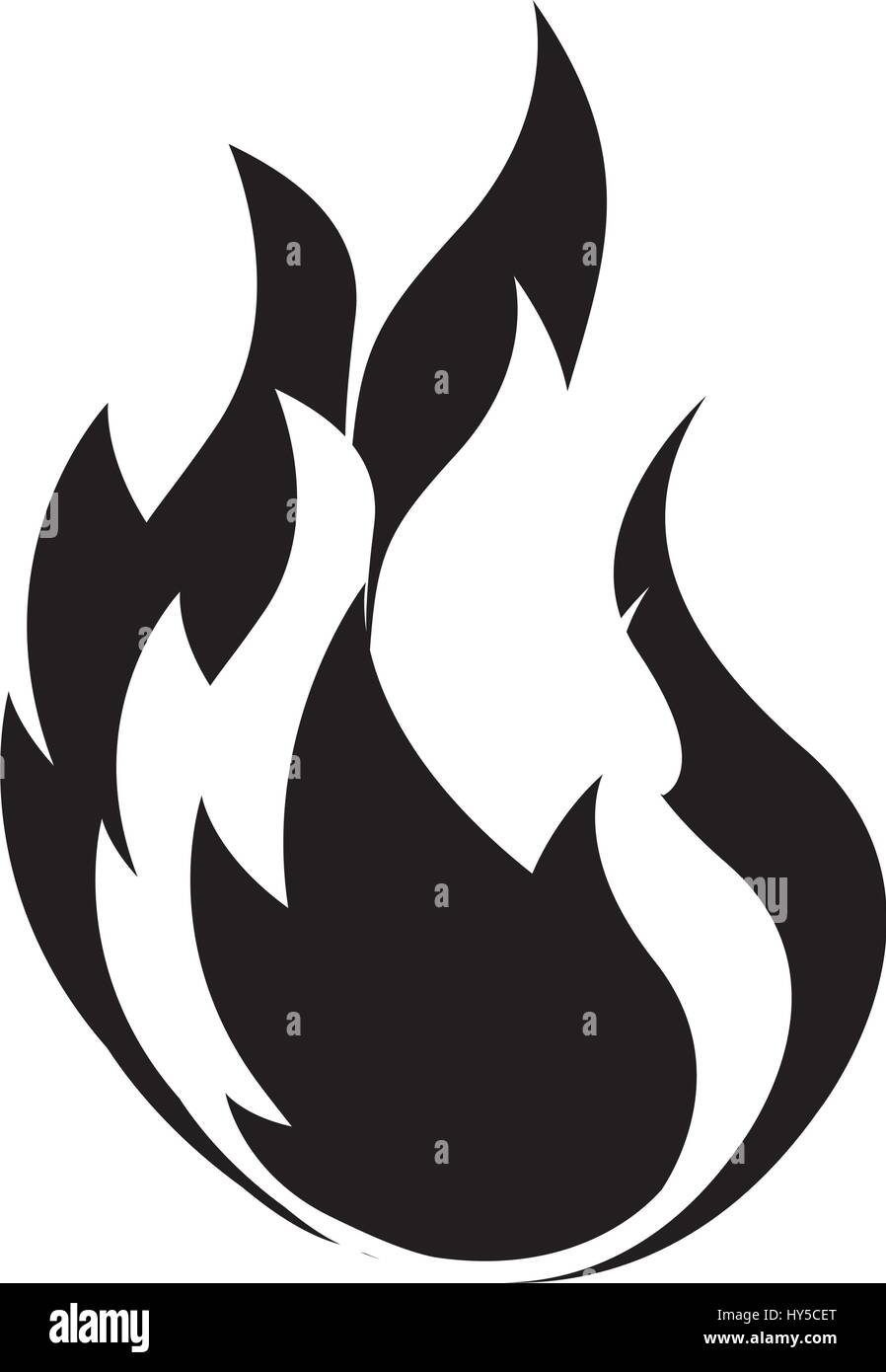 fire flame isolated icon vector illustration design Stock Vector Image ...