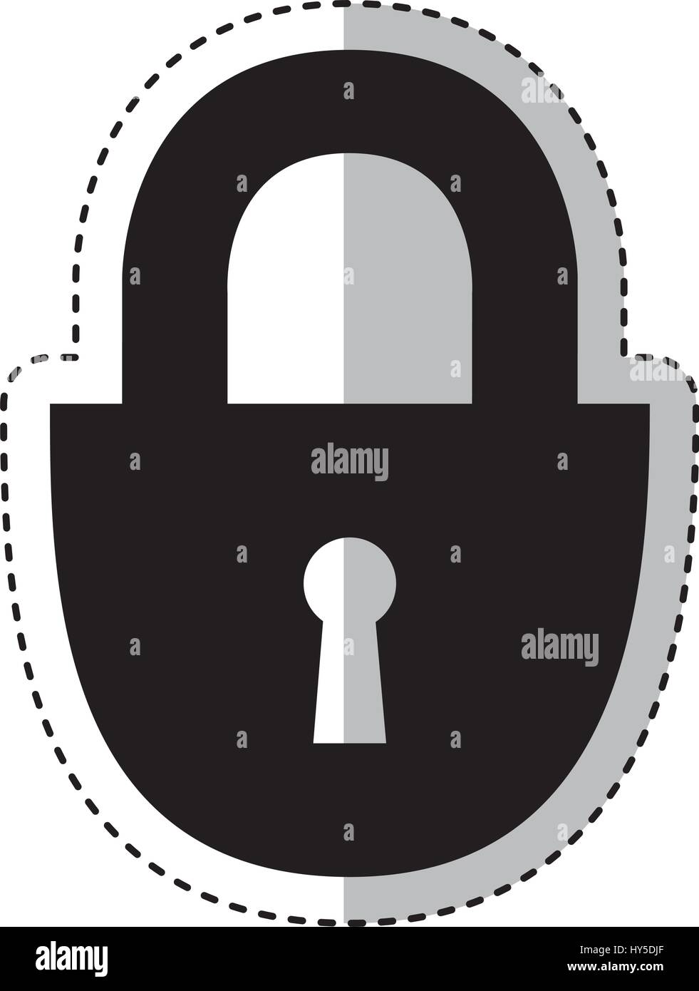 safe padlock isolated icon vector illustration design Stock Vector ...
