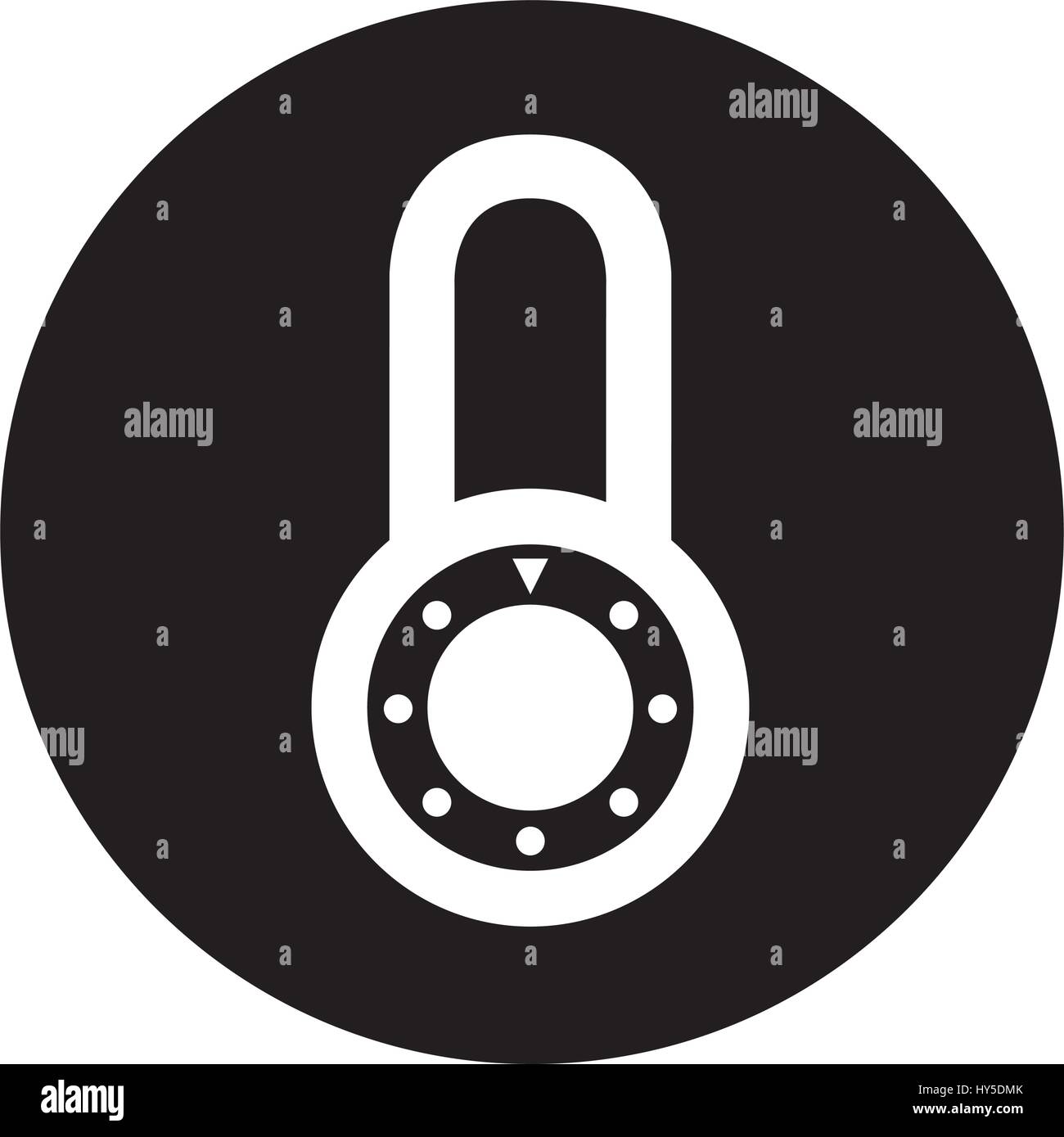 safe padlock isolated icon vector illustration design Stock Vector ...