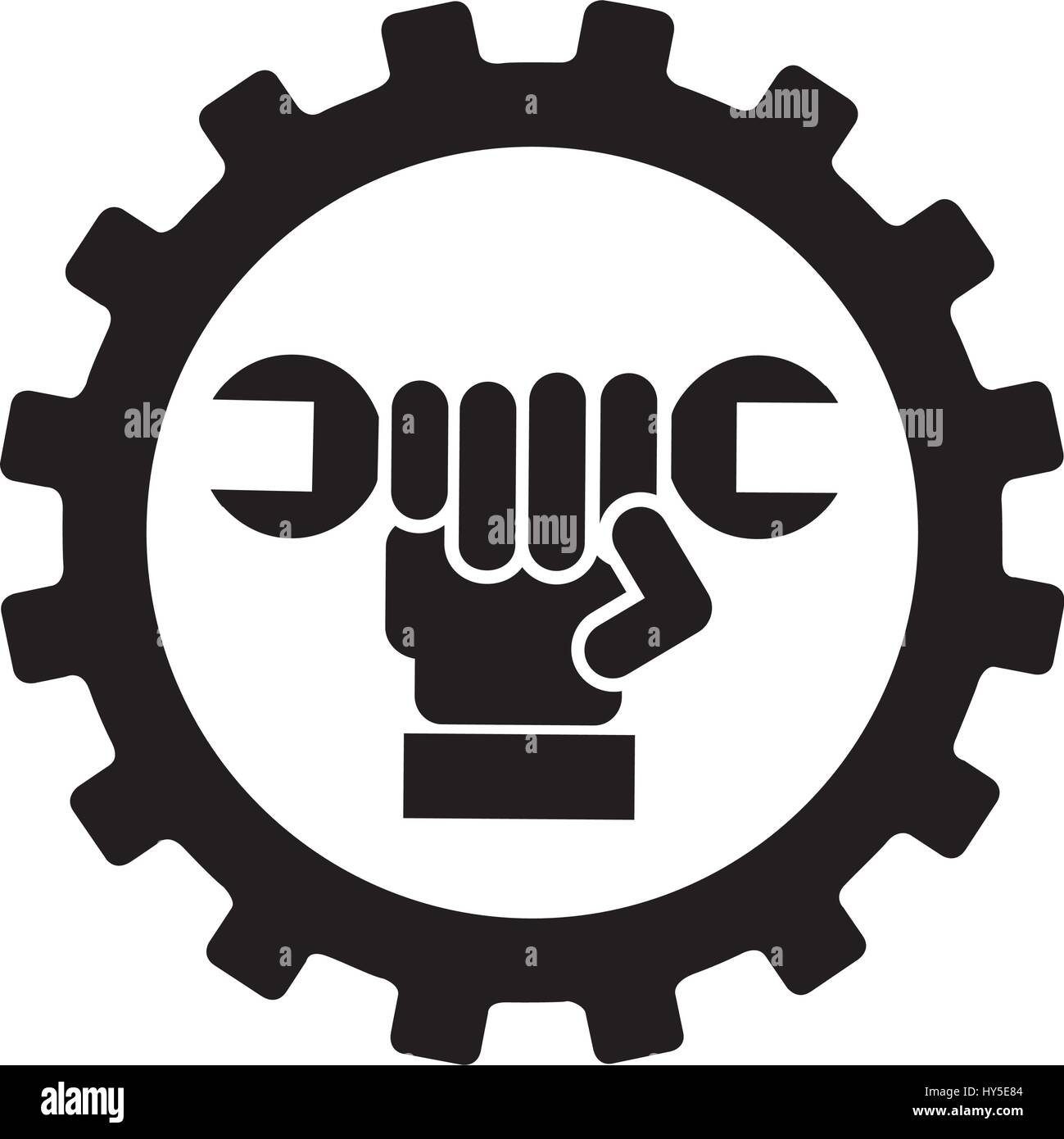 wrench mechanic tool icon Stock Vector Image & Art Alamy