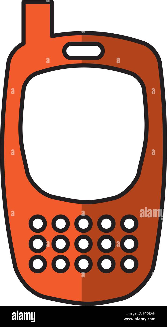 cellphone device isolated icon Stock Vector Image & Art - Alamy