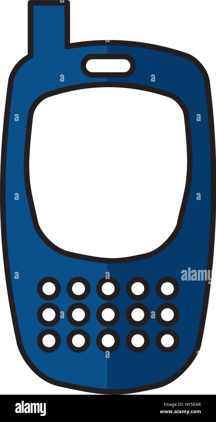 cellphone device isolated icon Stock Vector Image & Art - Alamy