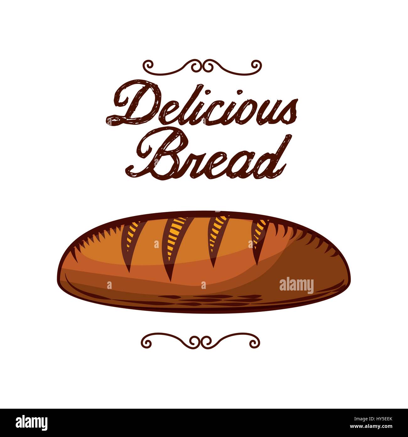 delicious bread bakery shop Stock Vector Image & Art Alamy