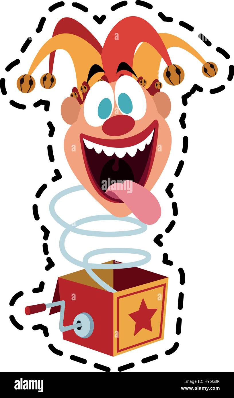 jack in the box toy icon image Stock Vector Image & Art - Alamy