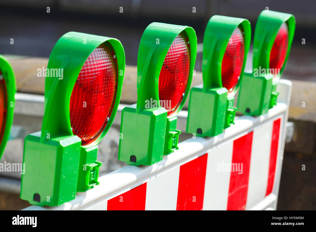 construction site lamp Stock Photo - Alamy