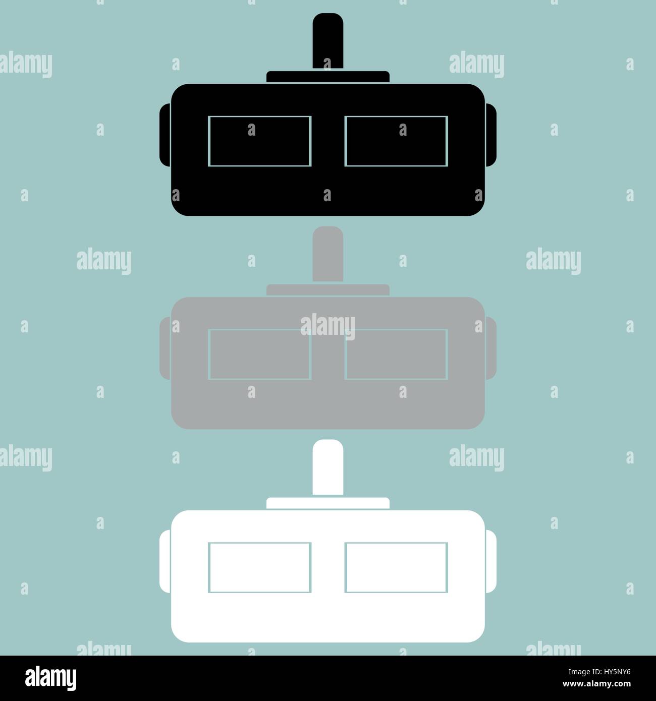 Immersive video Stock Vector Images - Alamy
