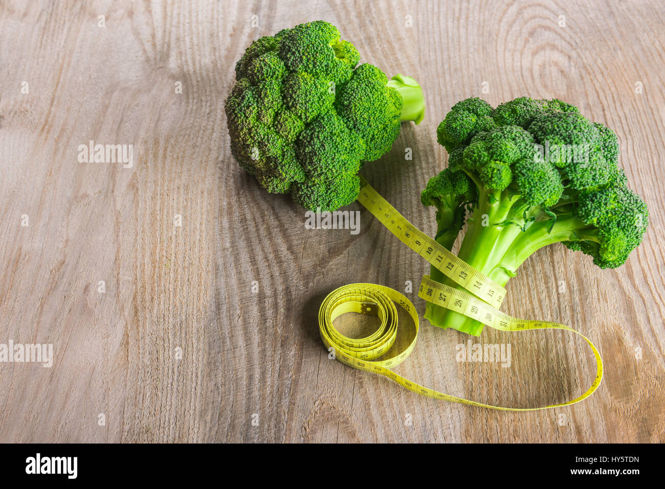 Vegetables Diet for weight loss Stock Photo