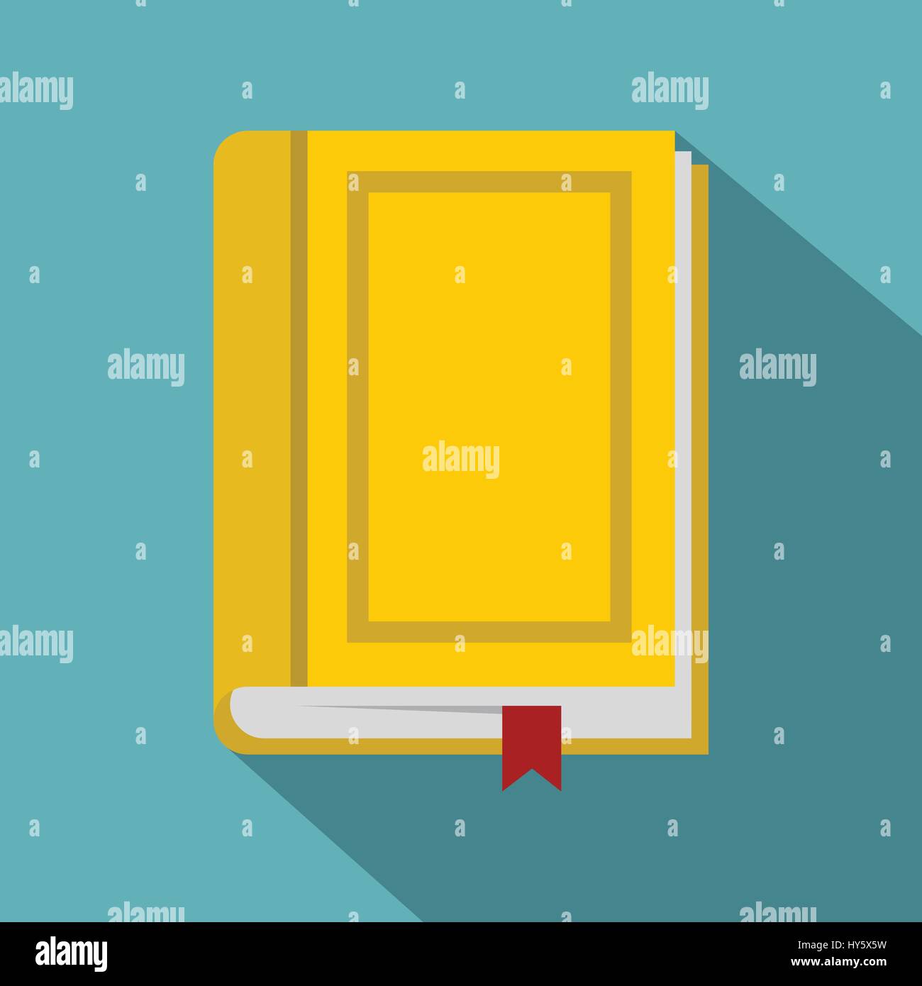 Book icon, flat style Stock Vector Image & Art - Alamy