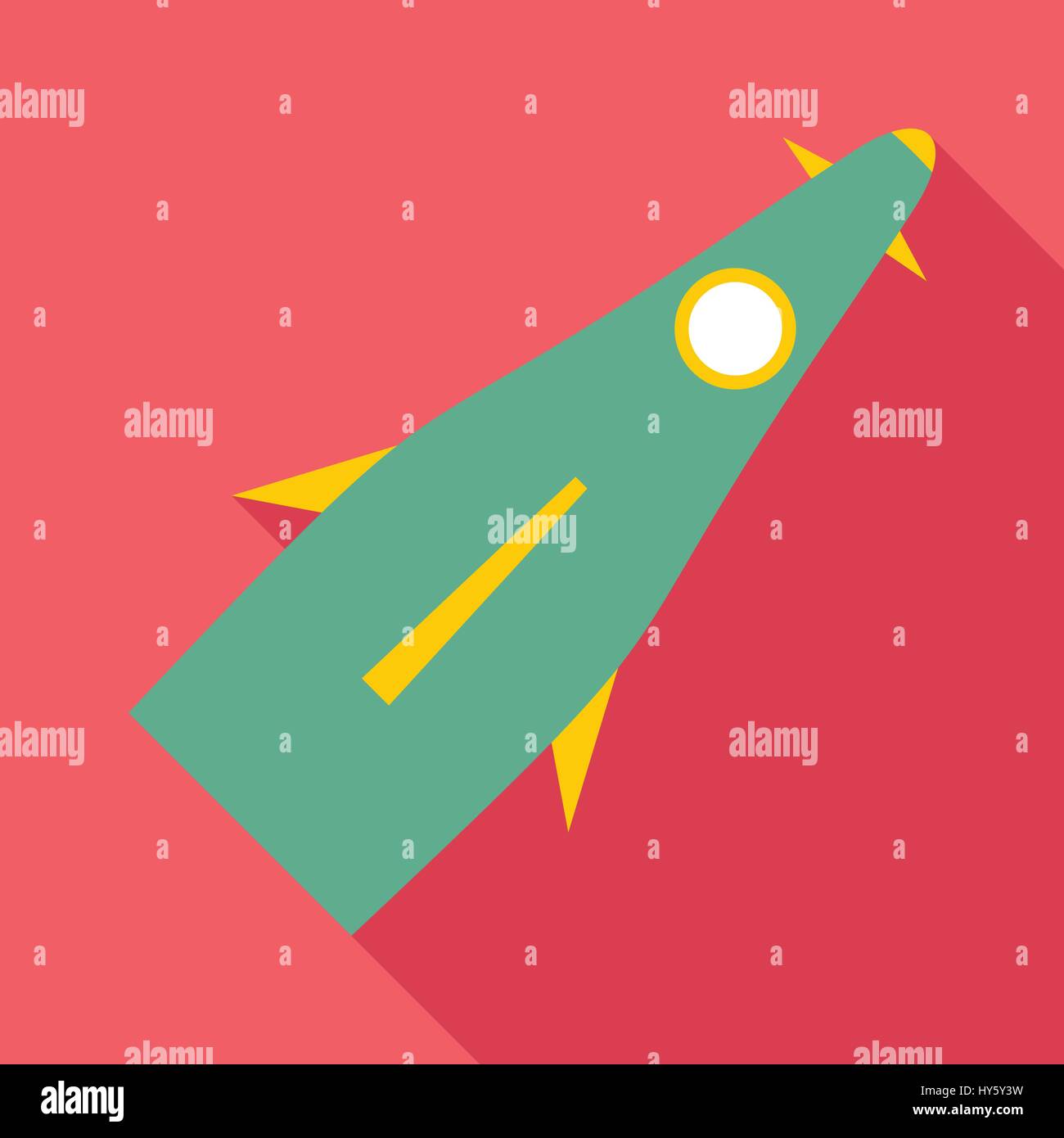 Space shuttle icon, flat style Stock Vector Image & Art - Alamy