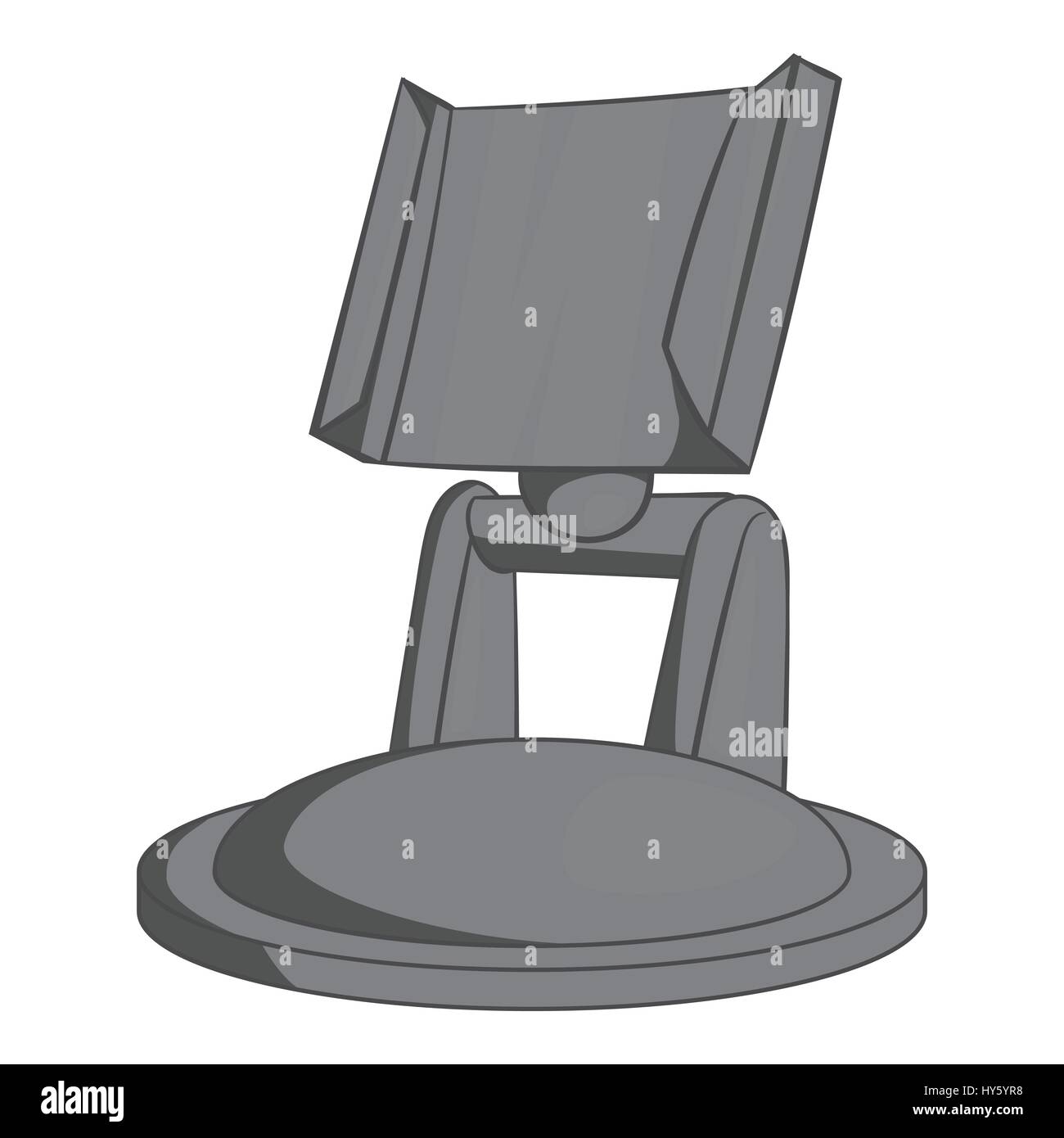 Mount for cam icon, gray monochrome style Stock Vector Image & Art - Alamy