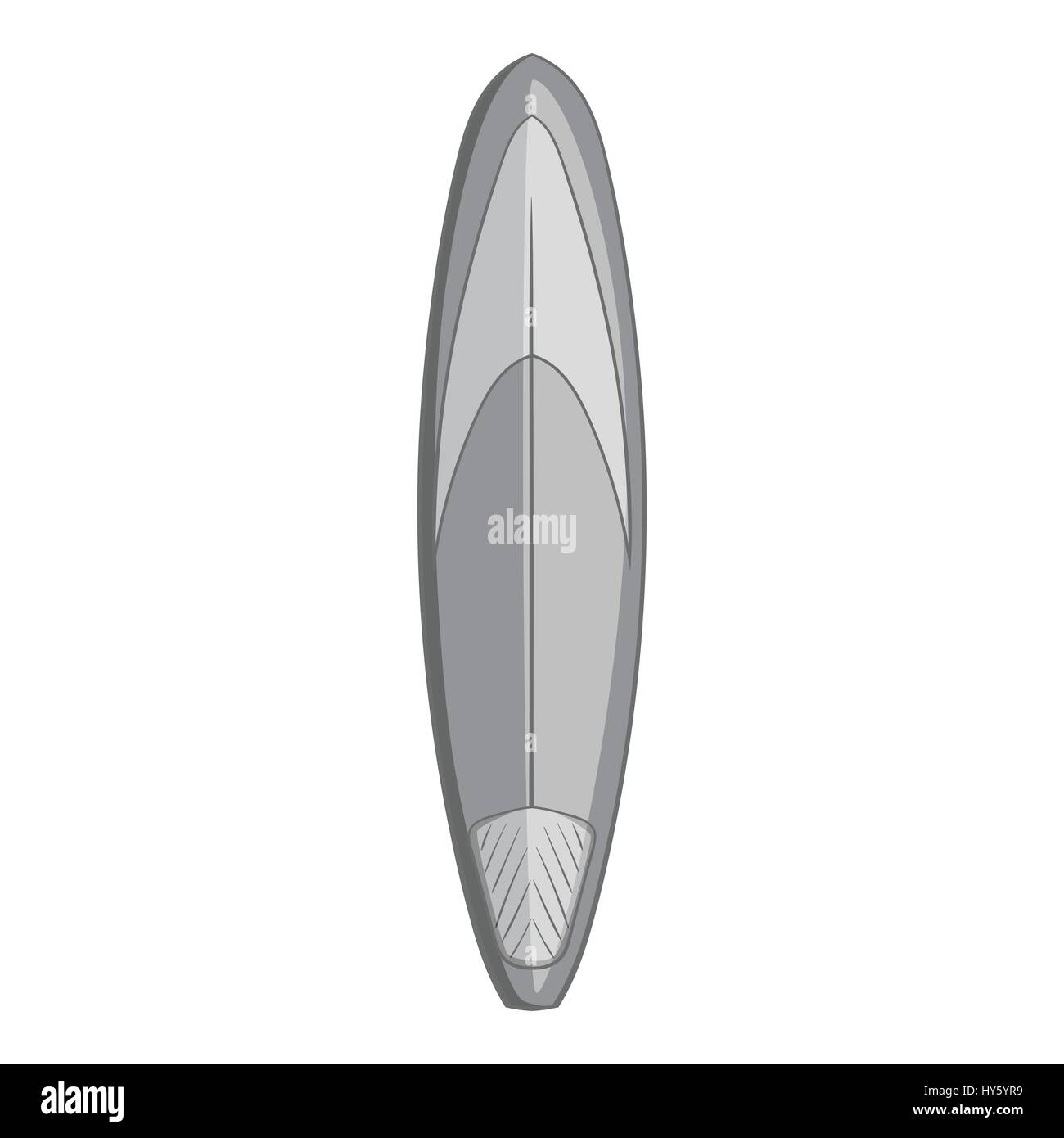 Old long surf board Stock Vector Images - Alamy