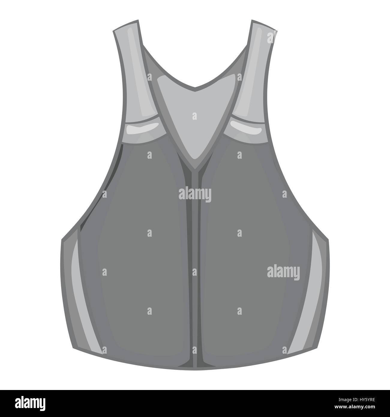 Life vest icon, gray monochrome style Stock Vector Image & Art - Alamy
