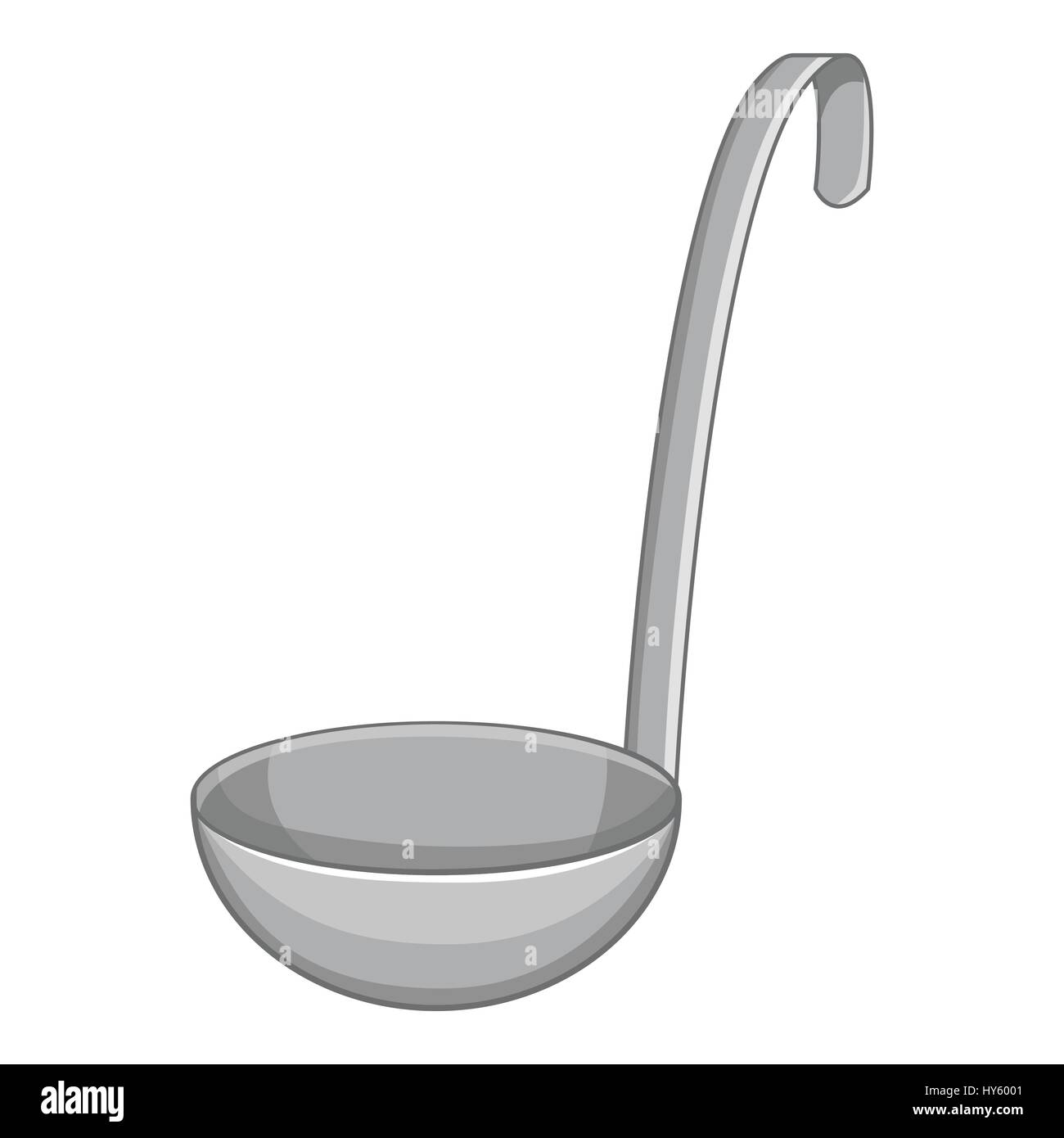 Soup ladle icon, cartoon style Stock Vector Image & Art Alamy