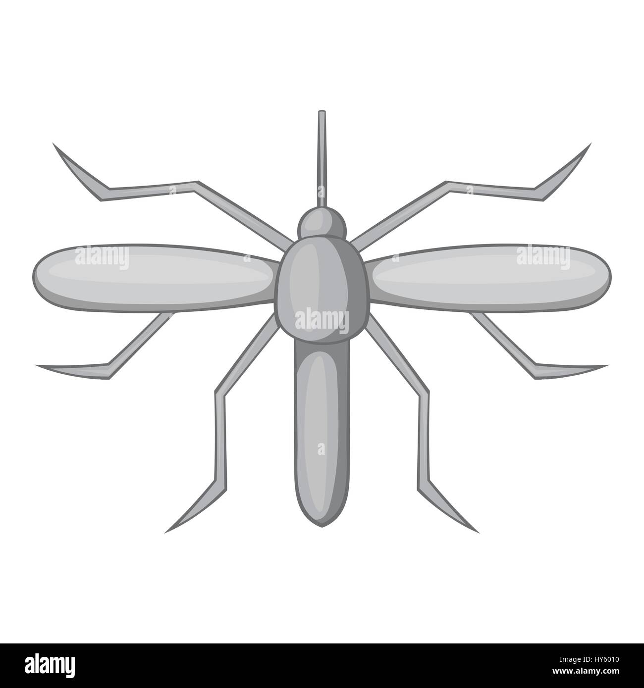 Mosquito icon, cartoon style Stock Vector Image & Art - Alamy