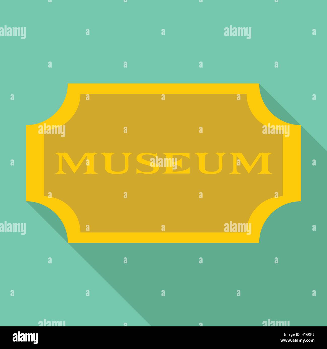 Museum direction sign Stock Vector Images - Alamy