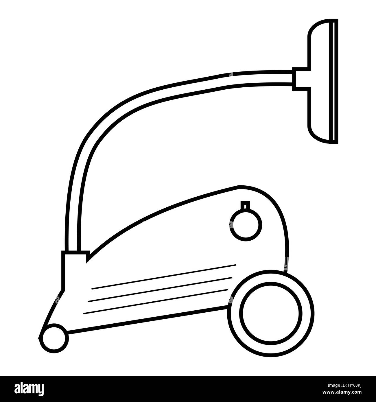 Vacuum cleaner icon, outline style Stock Vector Image & Art - Alamy