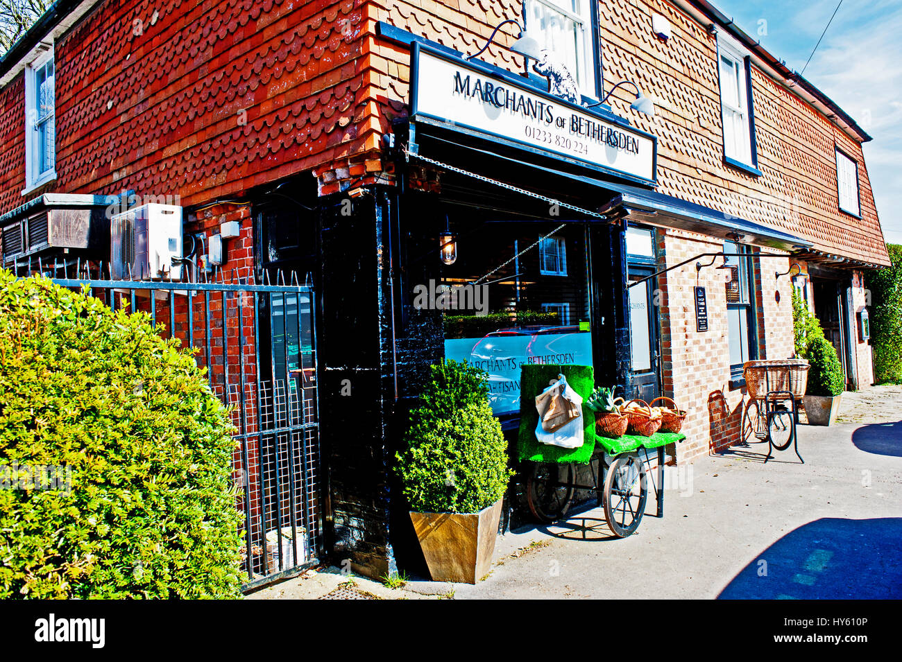 Marchants village store, Bethersden, Kent Stock Photo Alamy