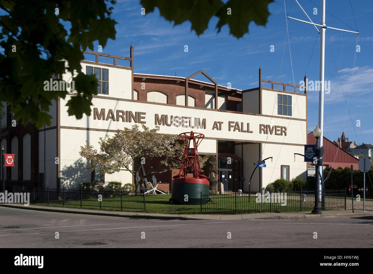 Fall River, Massachusetts Marine Museum at Heritage Park Stock Photo