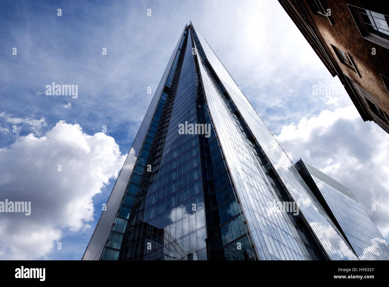 The Shard Building London Stock Photo